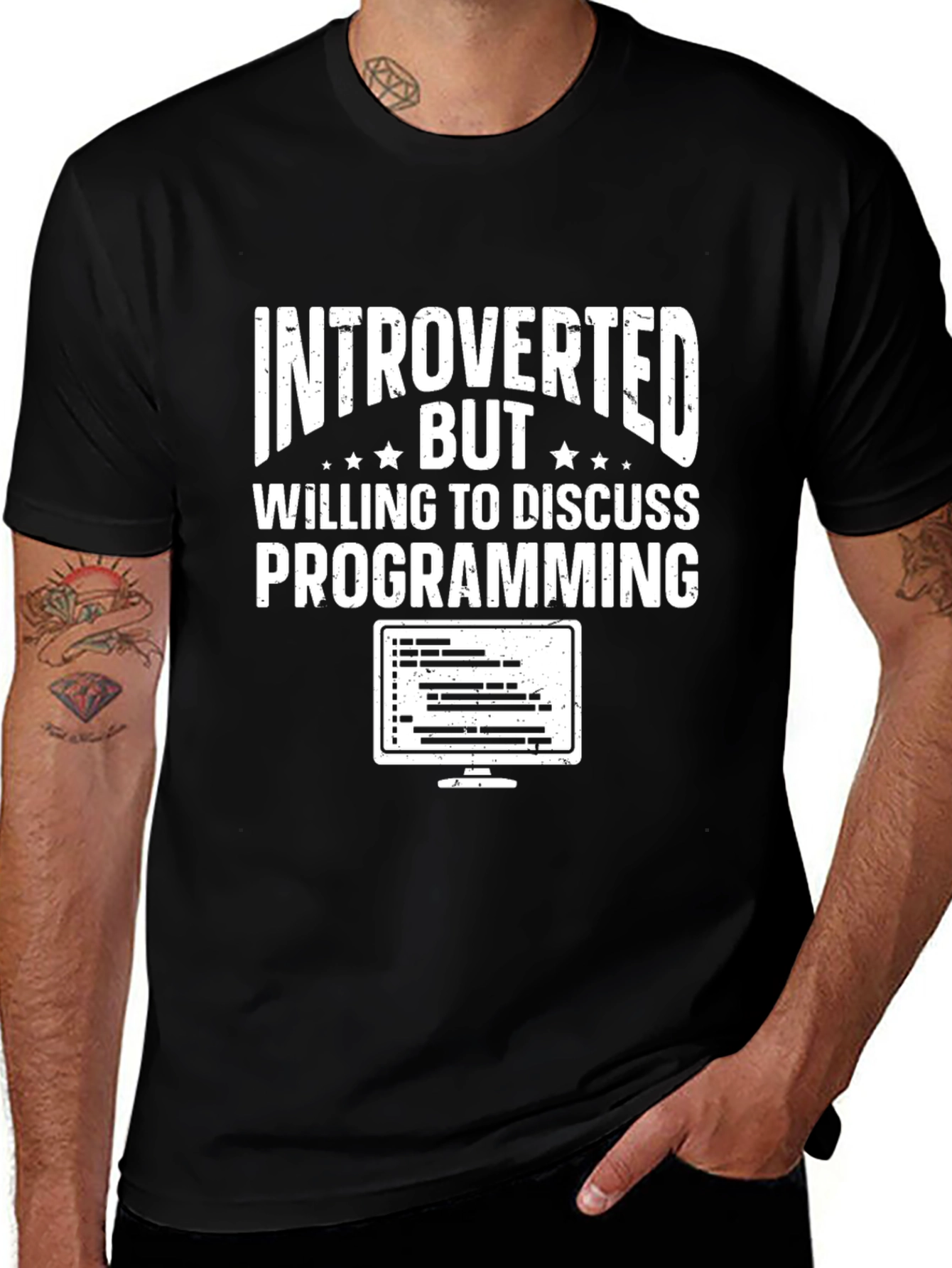 Introverted Programmer T-Shirt