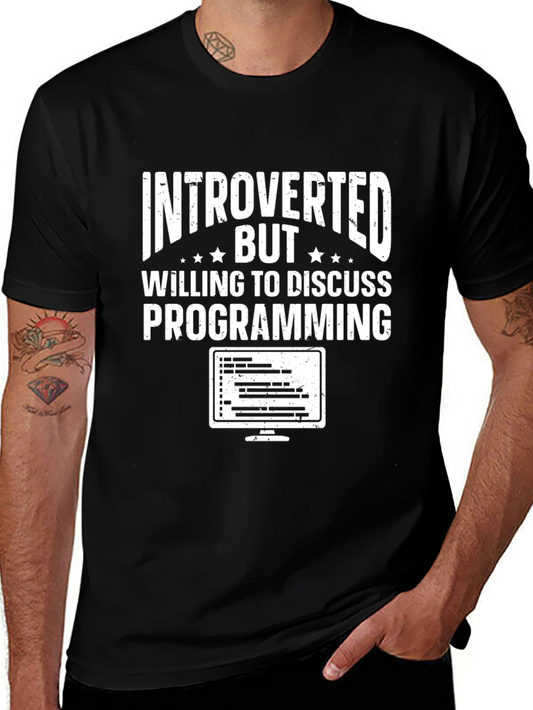Introverted Programmer T-Shirt