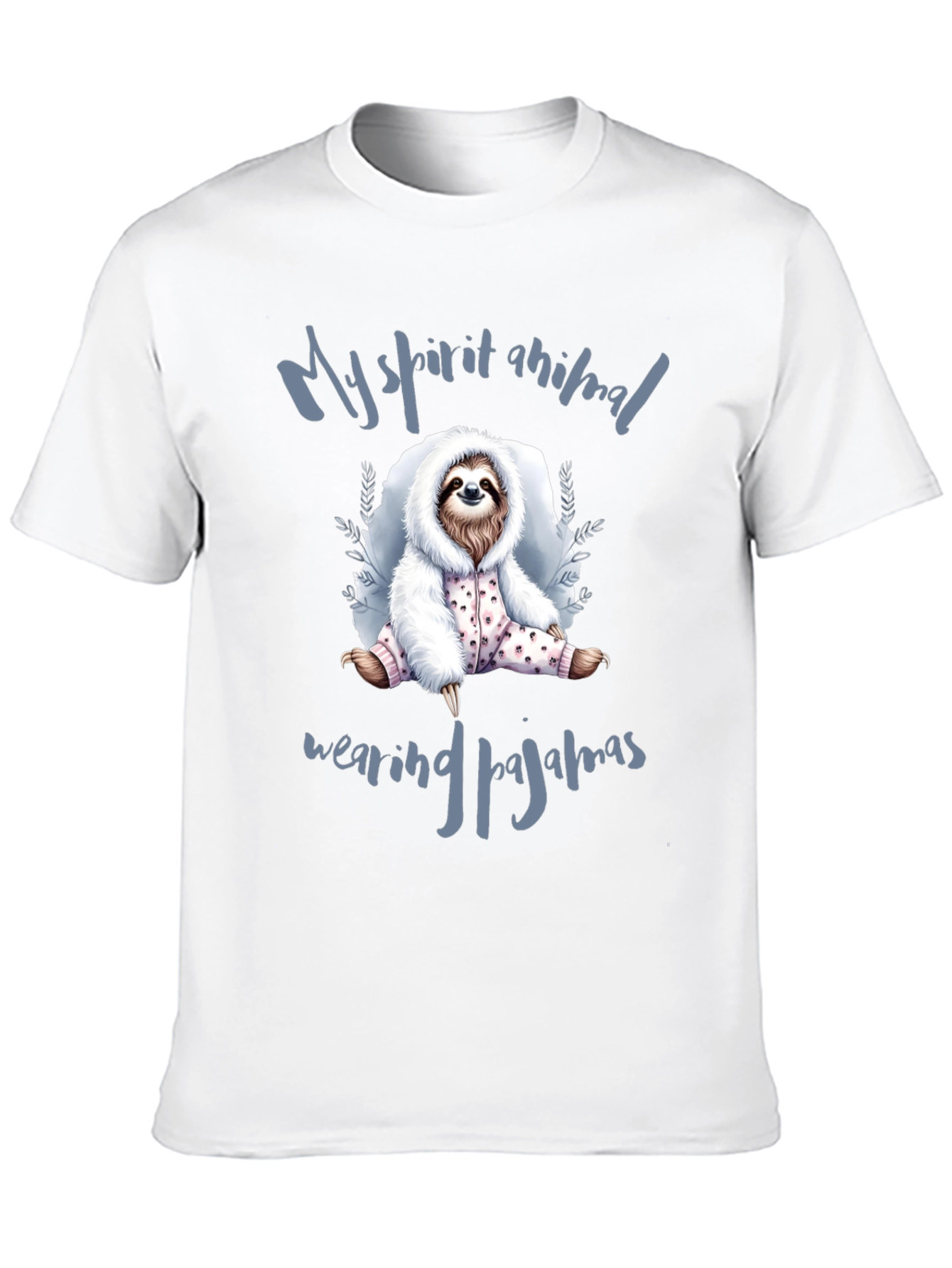 Sloth Pajamas T-Shirt: My Spirit Animal