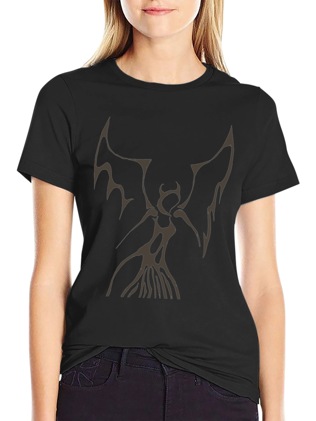 Dark Angel Graphic Print Tee
