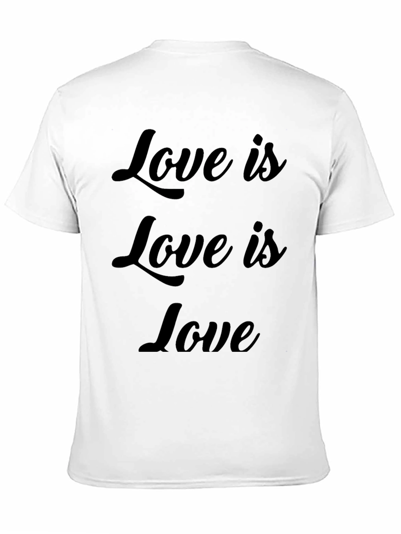 Love is Love T-Shirt - Black