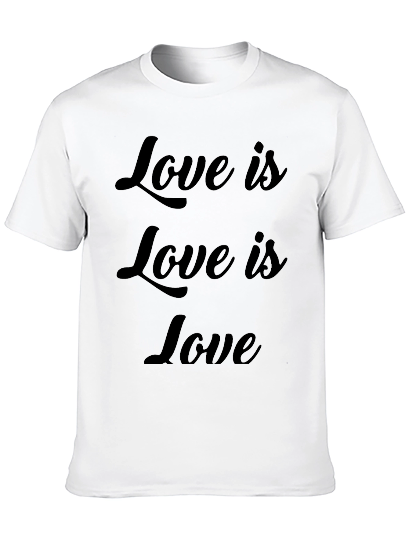 Love is Love T-Shirt - Black