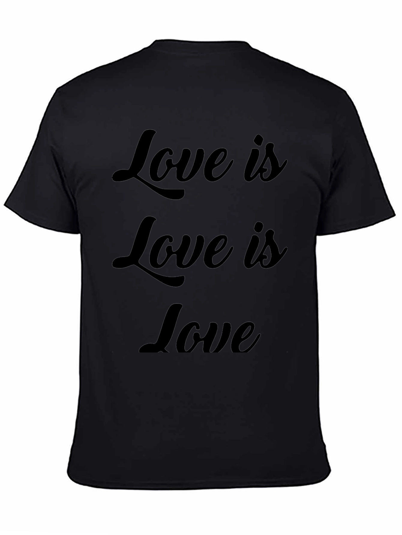 Love is Love T-Shirt - Black