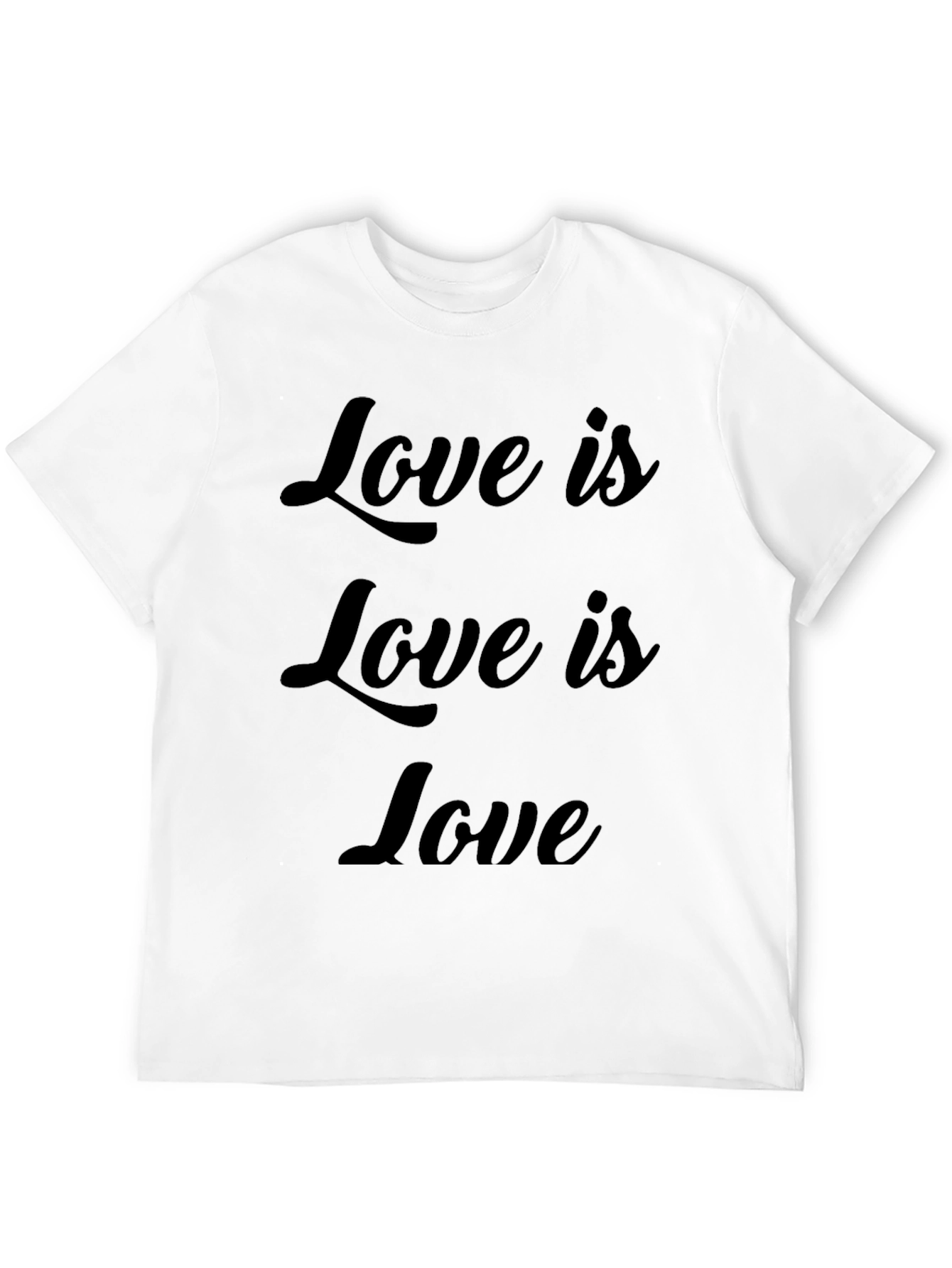 Love is Love T-Shirt - Black