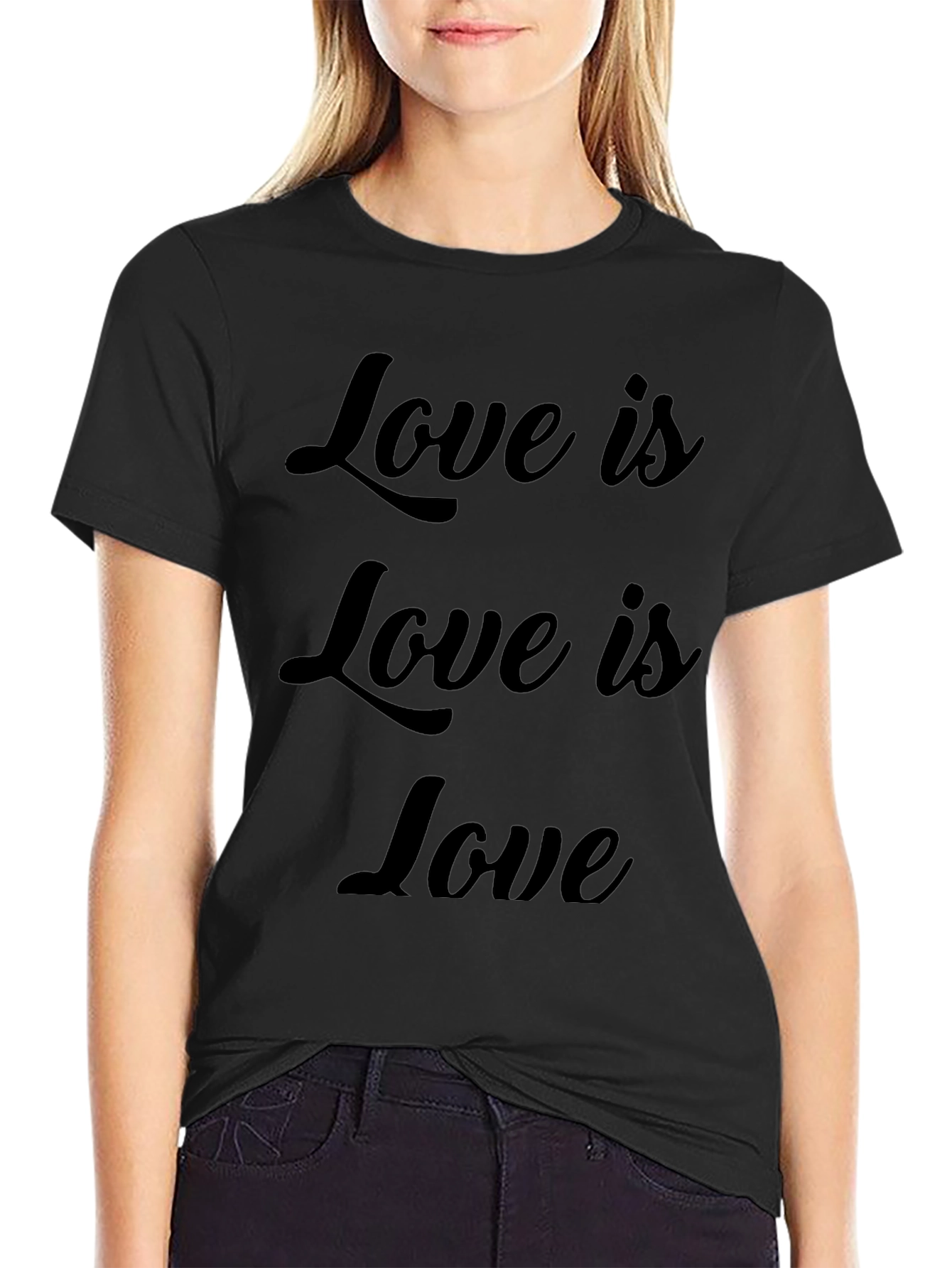 Love is Love T-Shirt - Black
