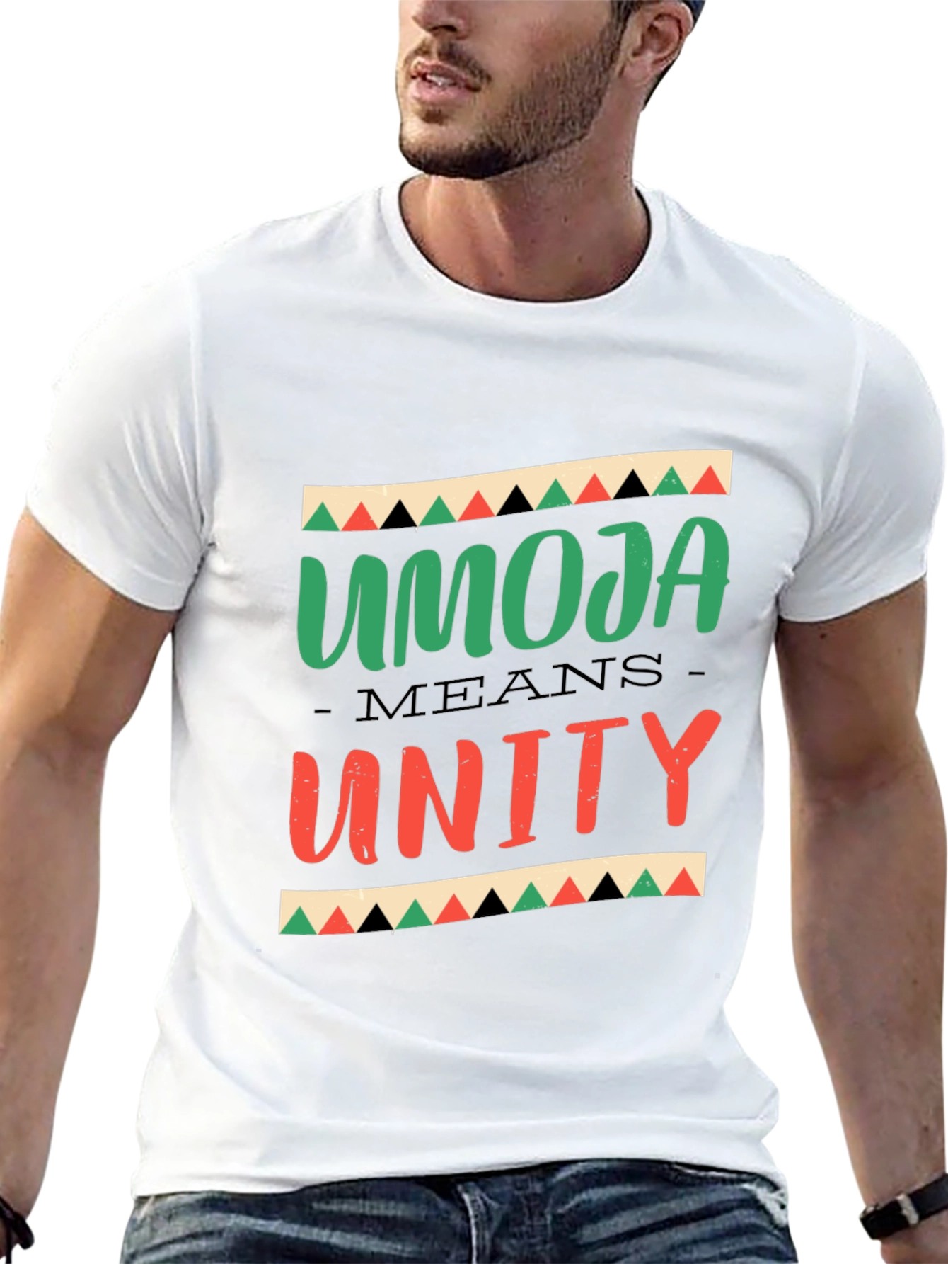 Umoja Unity T-Shirt - Black - Kwanzaa