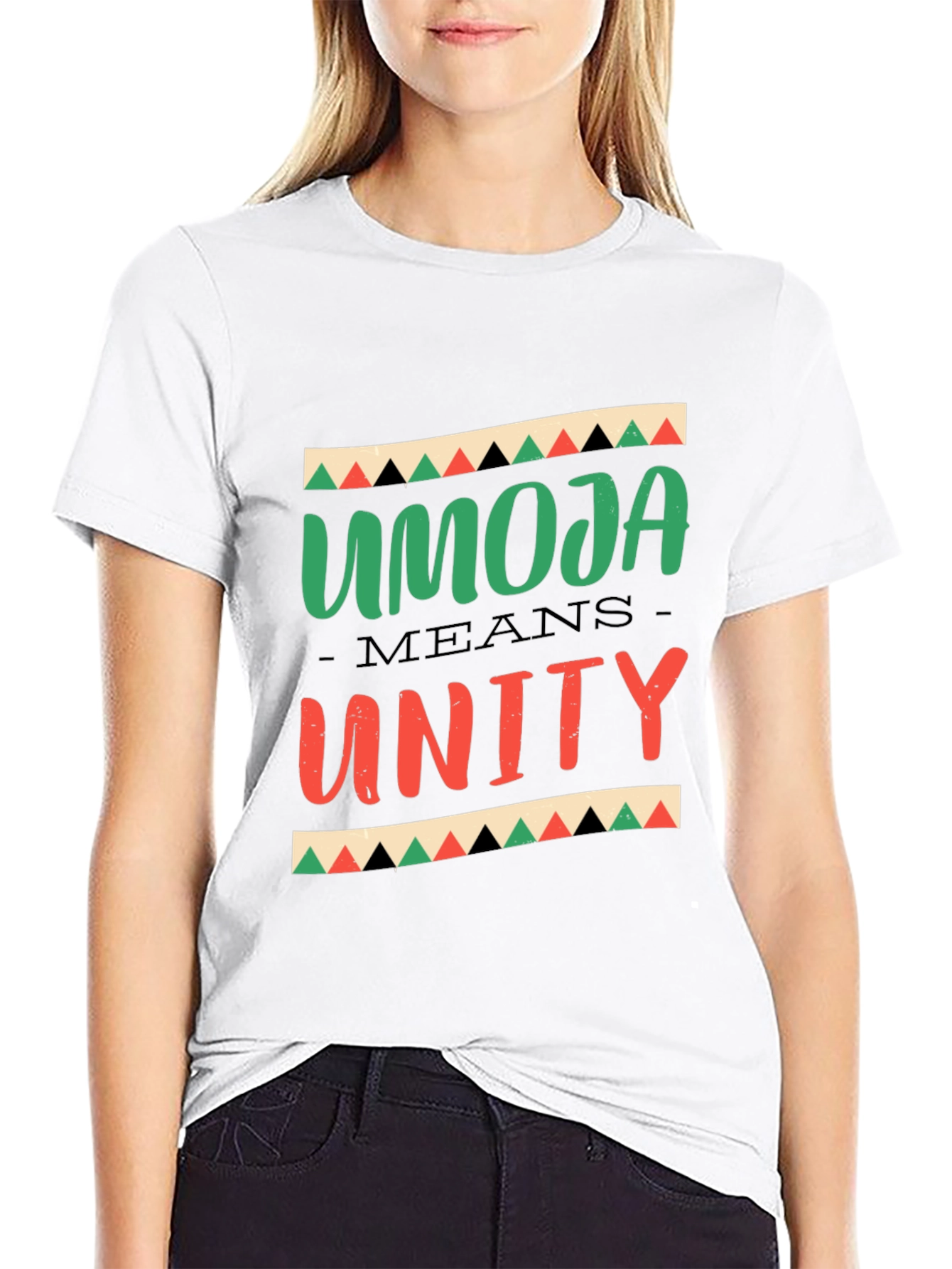 Umoja Unity T-Shirt - Black - Kwanzaa