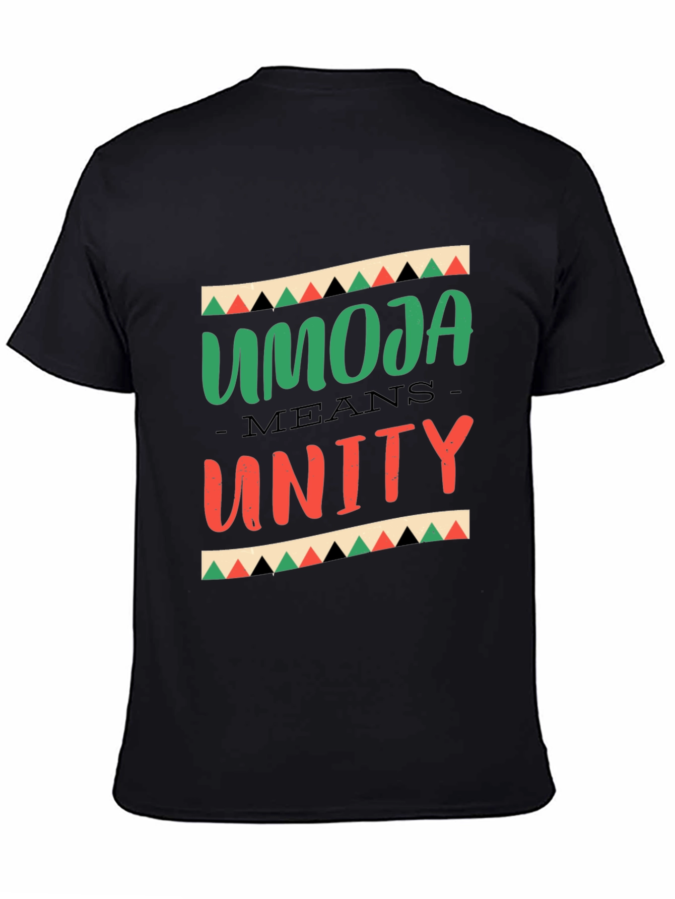 Umoja Unity T-Shirt - Black - Kwanzaa