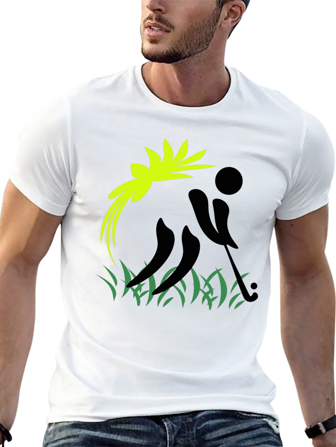 Golf Silhouette Graphic Tee