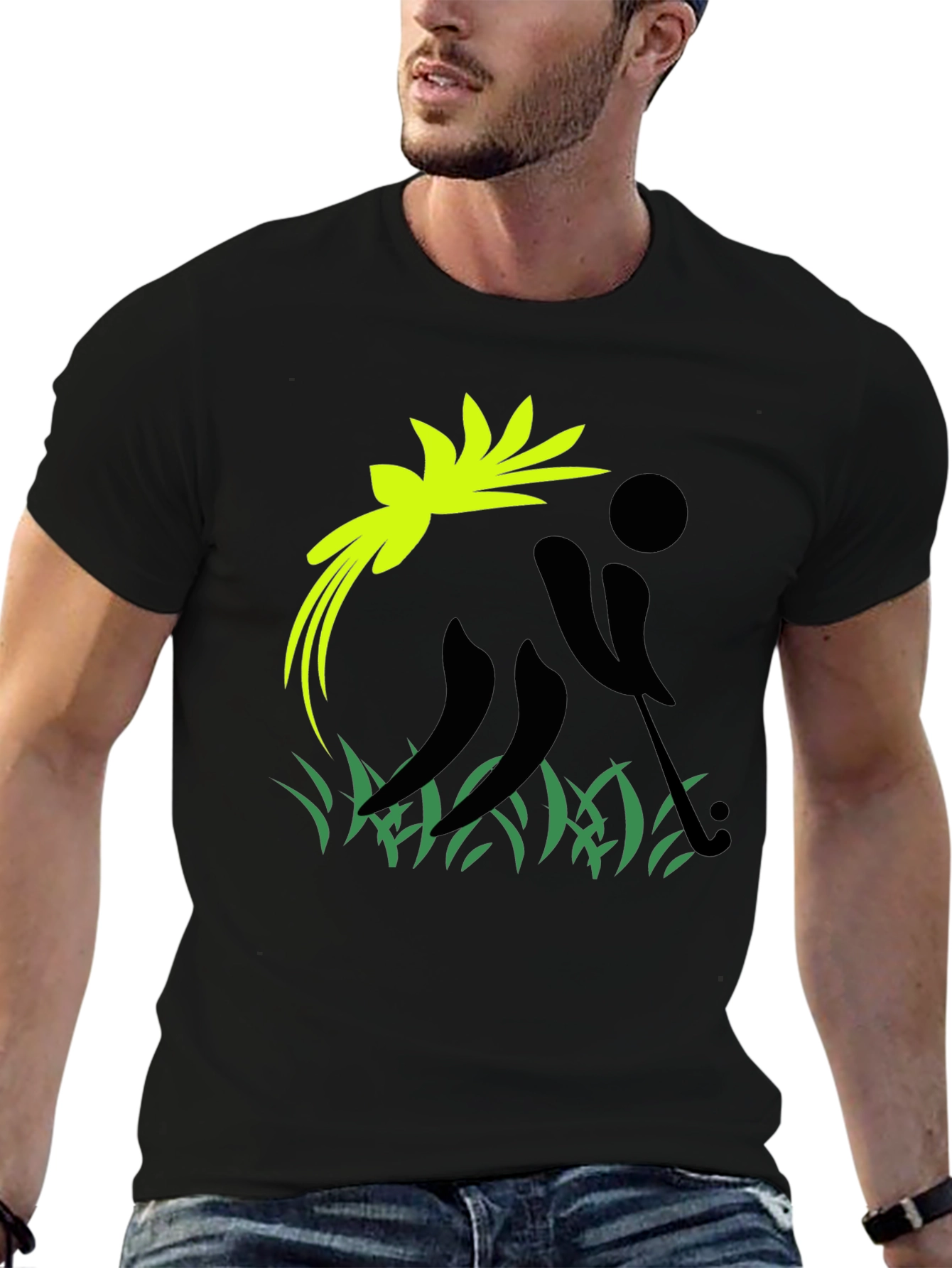Golf Silhouette Graphic Tee
