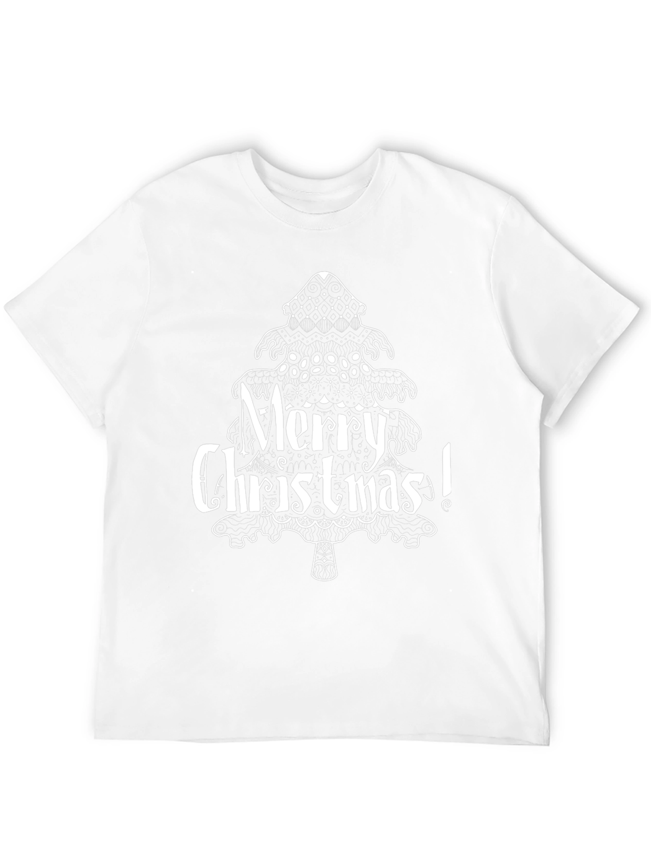 Merry Christmas Tree Graphic Tee