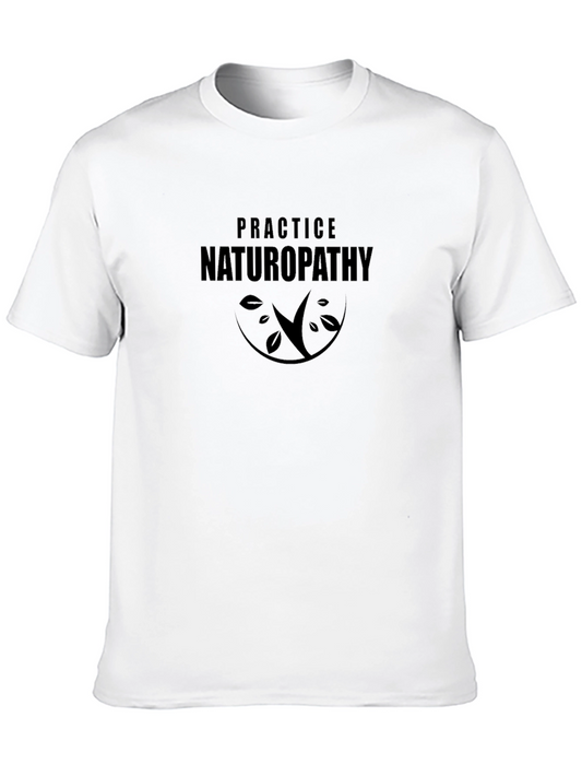 Practice Naturopathy Black T-Shirt