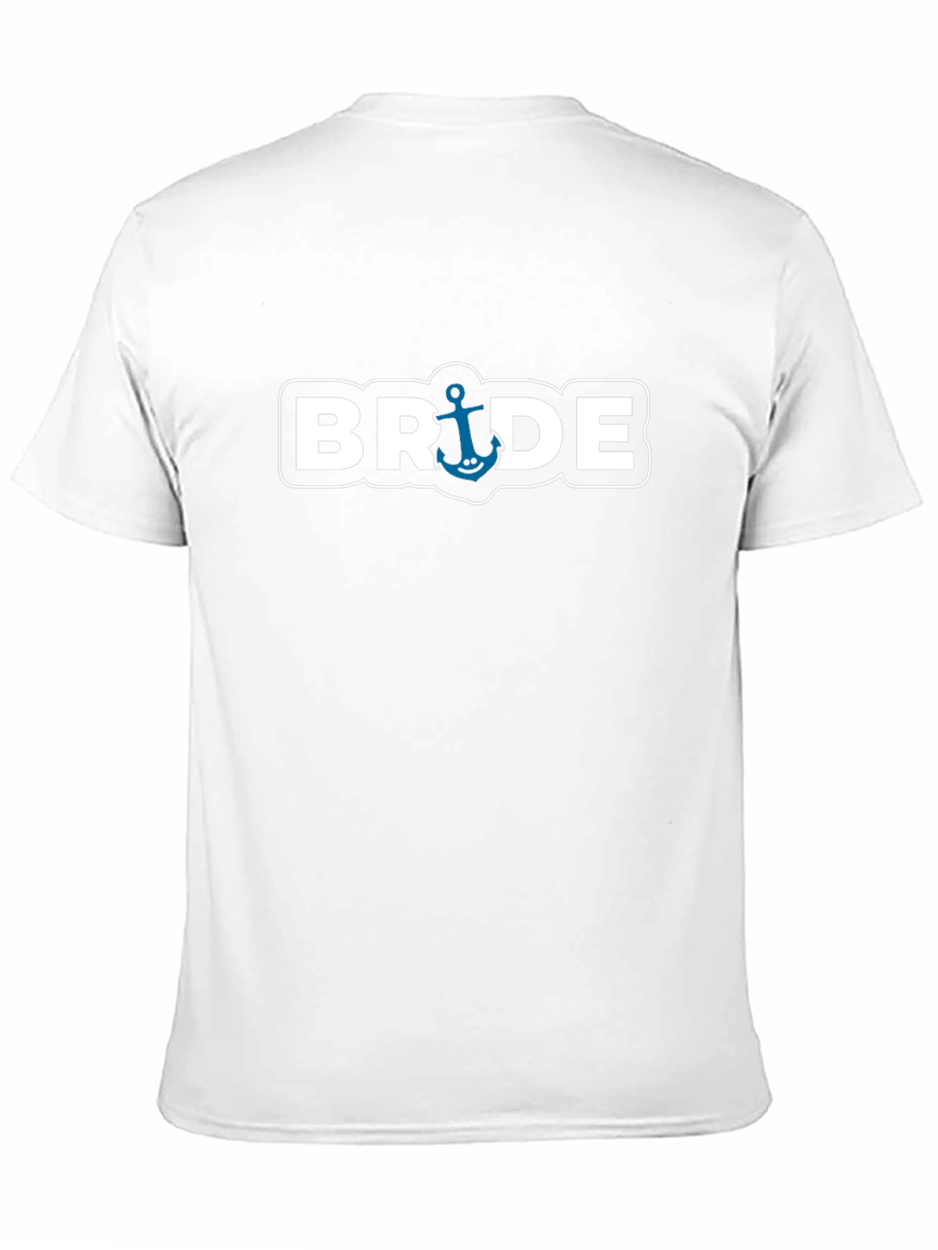 Bride Anchor T-Shirt - Nautical Wedding Tee