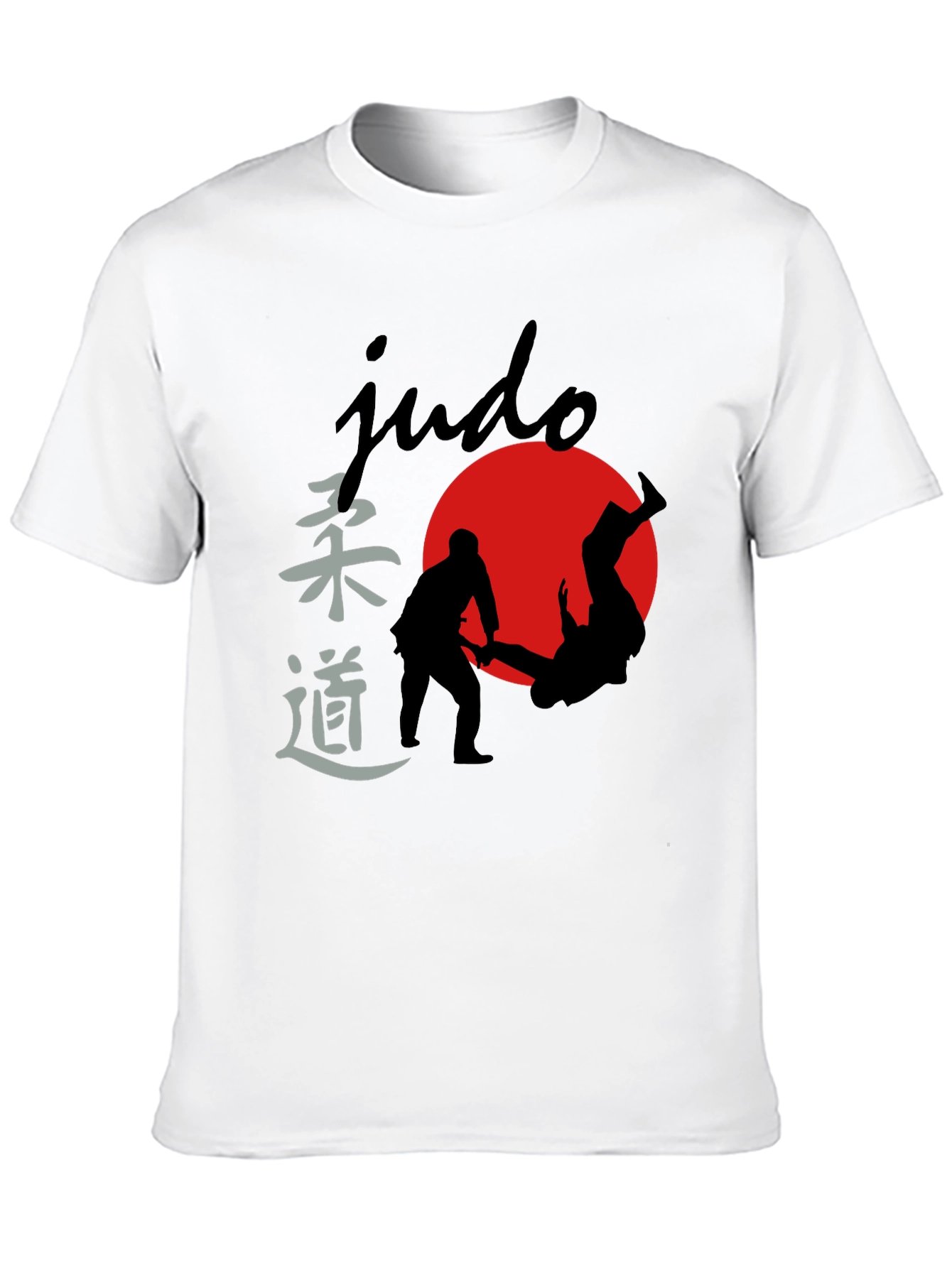 Judo Silhouette Graphic Tee - Martial Arts T-Shirt