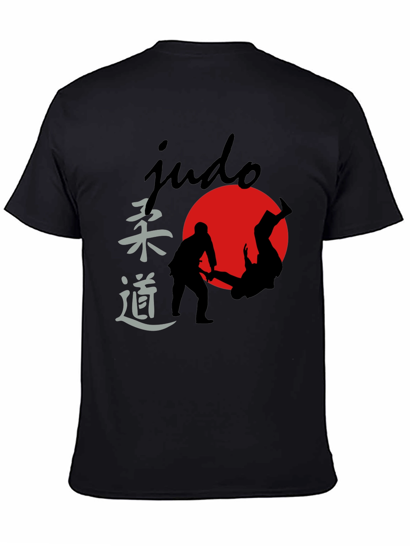 Judo Silhouette Graphic Tee - Martial Arts T-Shirt