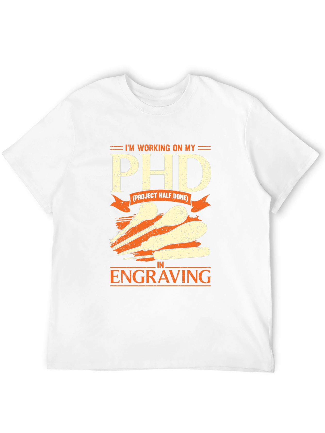 Engraving PHD T-Shirt