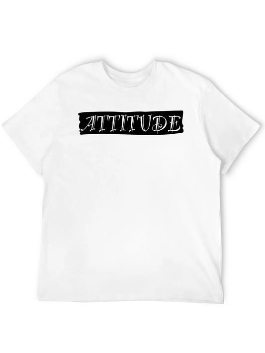 Attitude Graphic Tee - Classic Black
