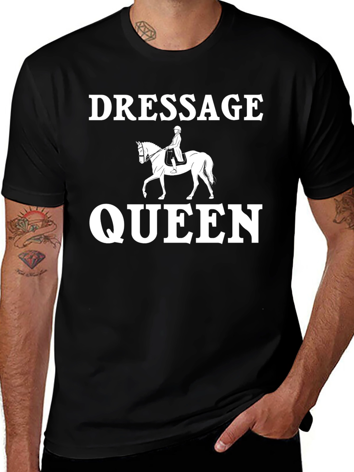 Dressage Queen Graphic Tee