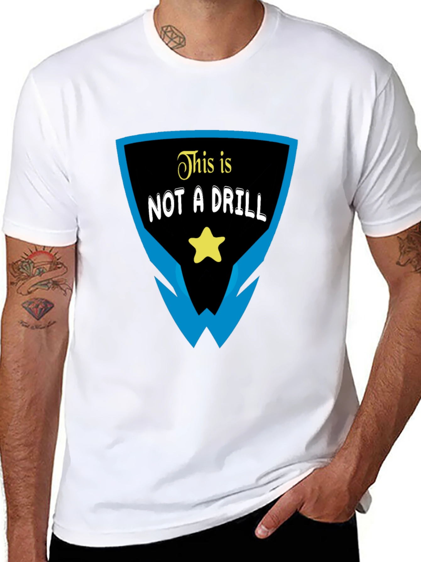 This Is Not A Drill Graphic T-Shirt