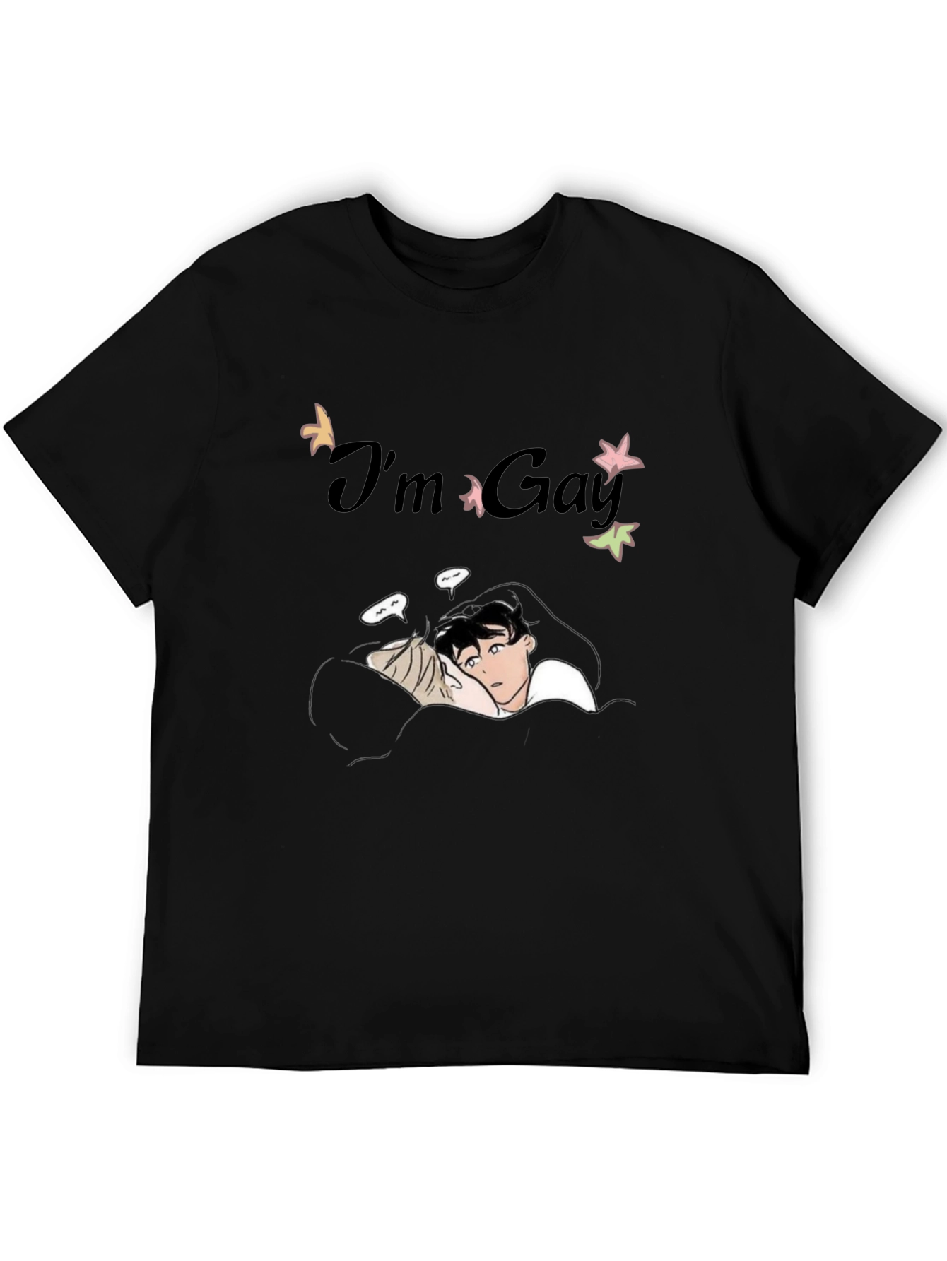 Im Gay T-Shirt - Black Cotton Blend