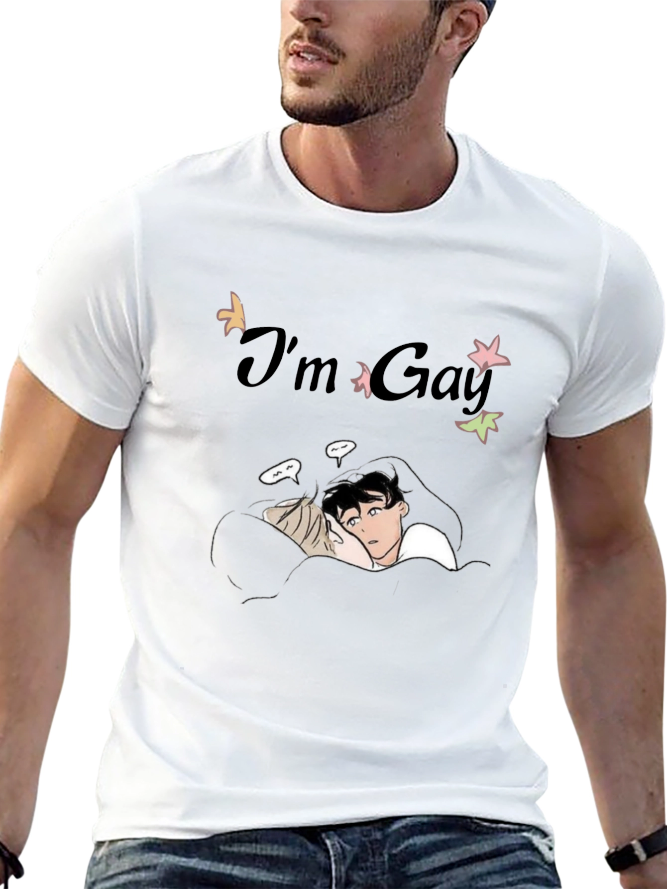 Im Gay T-Shirt - Black Cotton Blend