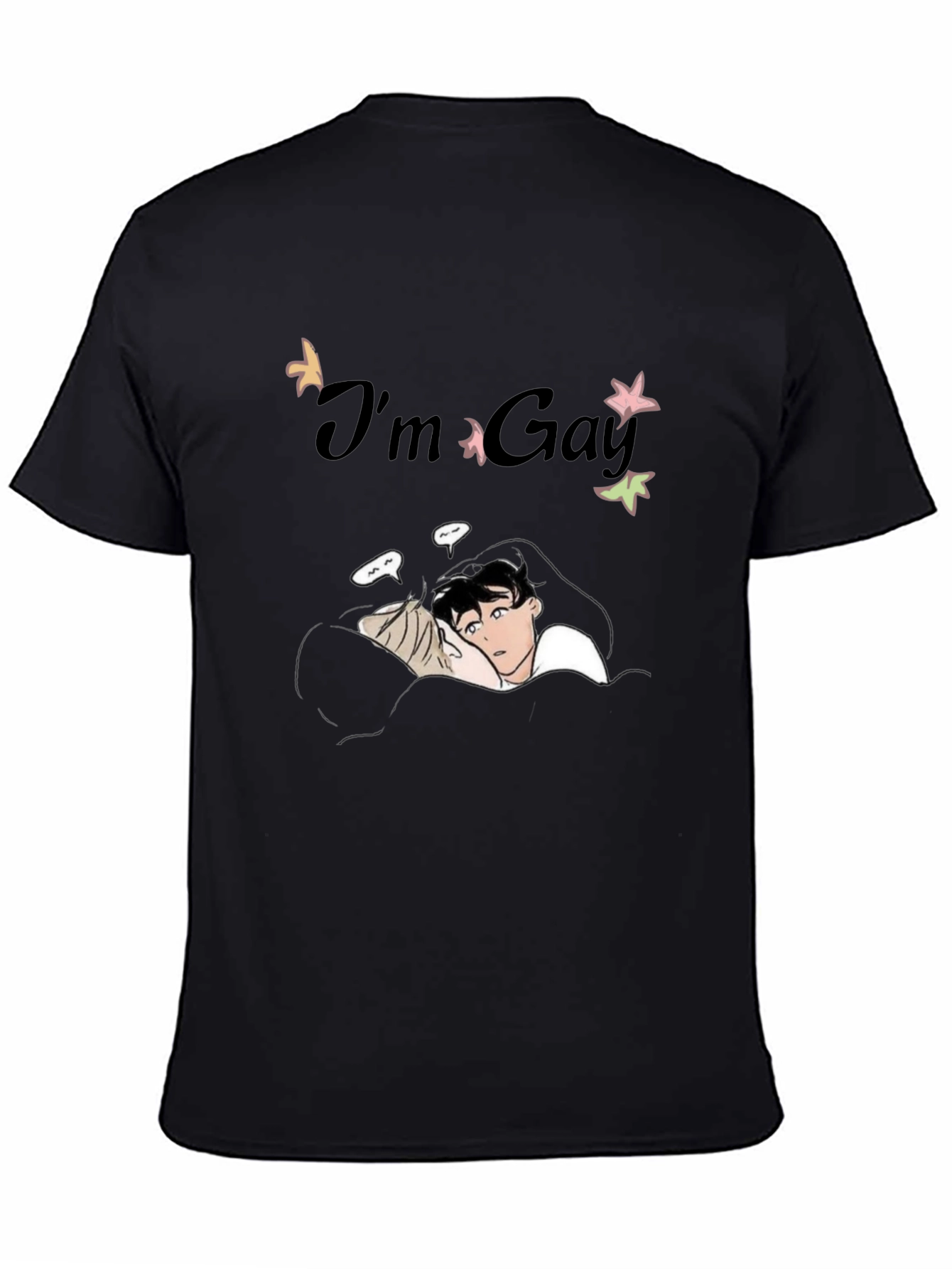 Im Gay T-Shirt - Black Cotton Blend