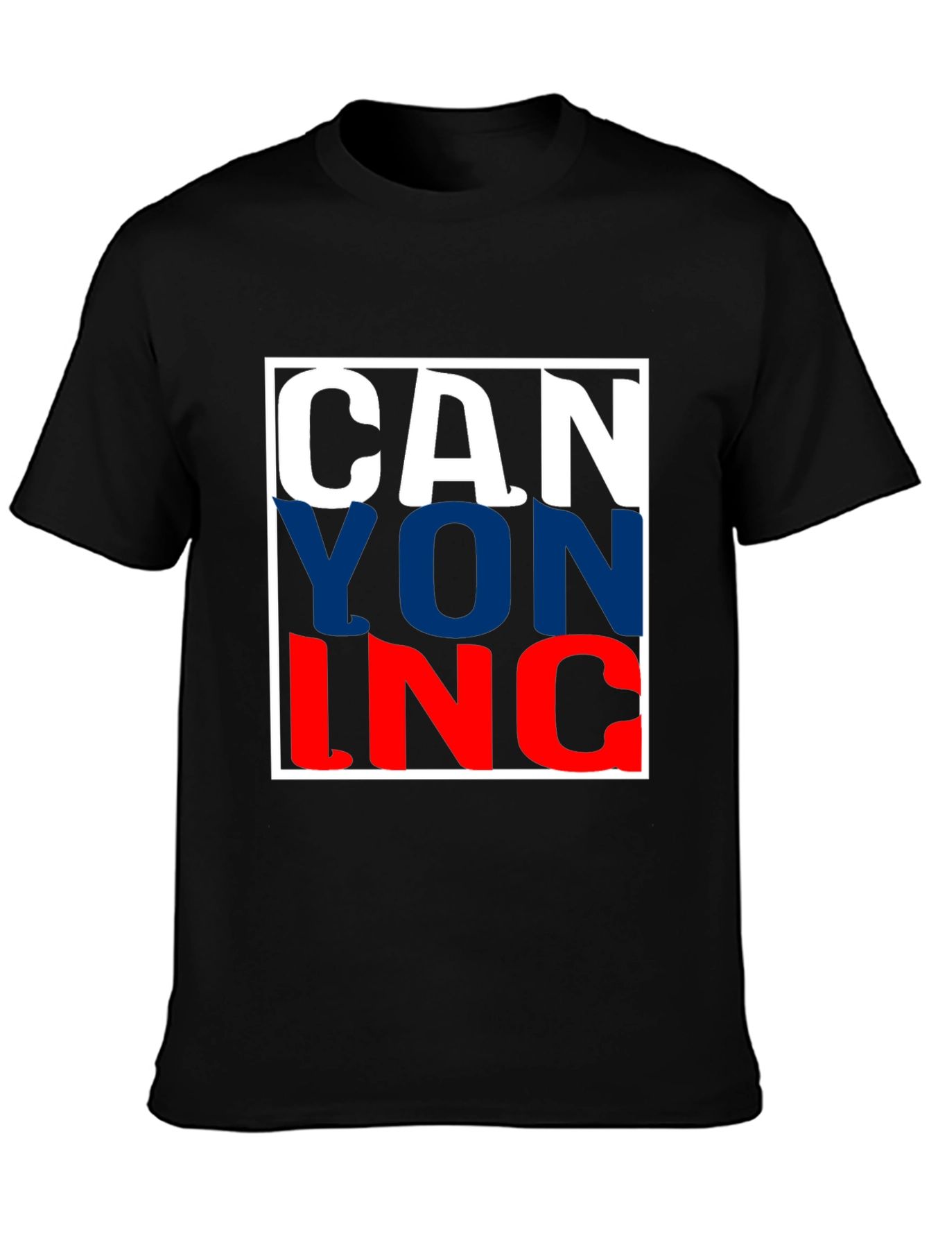 CANYON INC. T-Shirt - Bold Graphic Print Tee