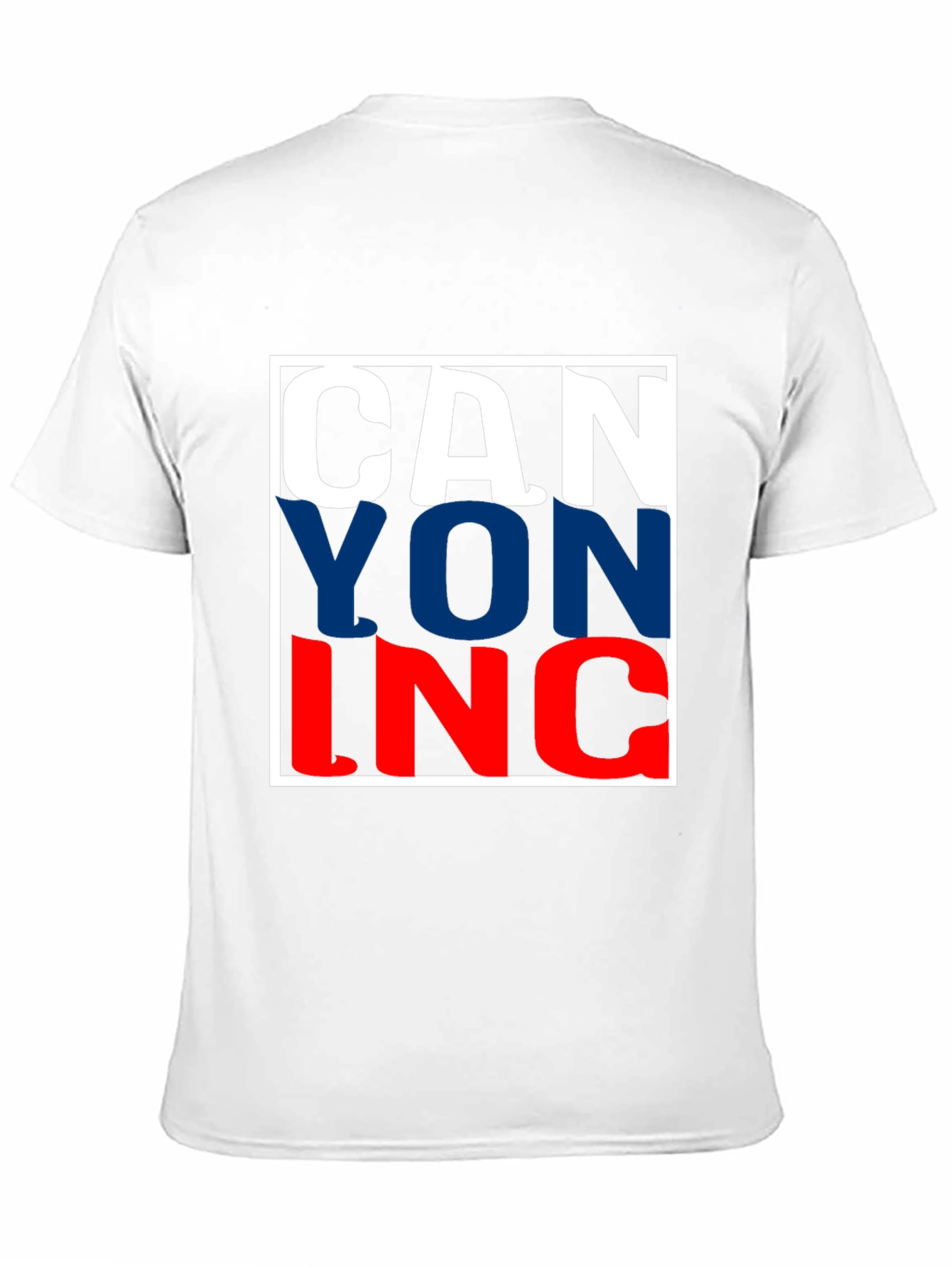 CANYON INC. T-Shirt - Bold Graphic Print Tee