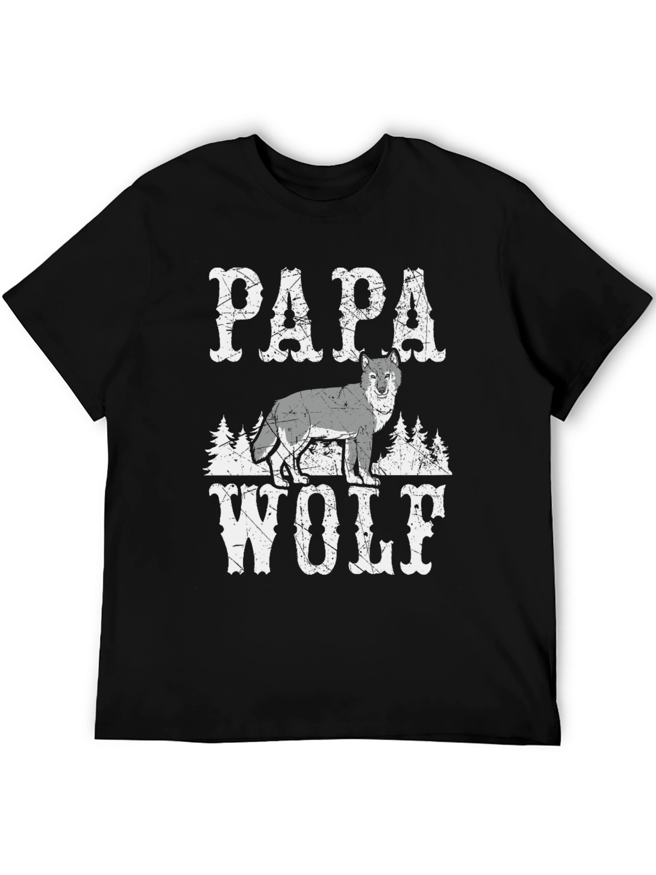 Papa Wolf Graphic Tee - Fathers Day