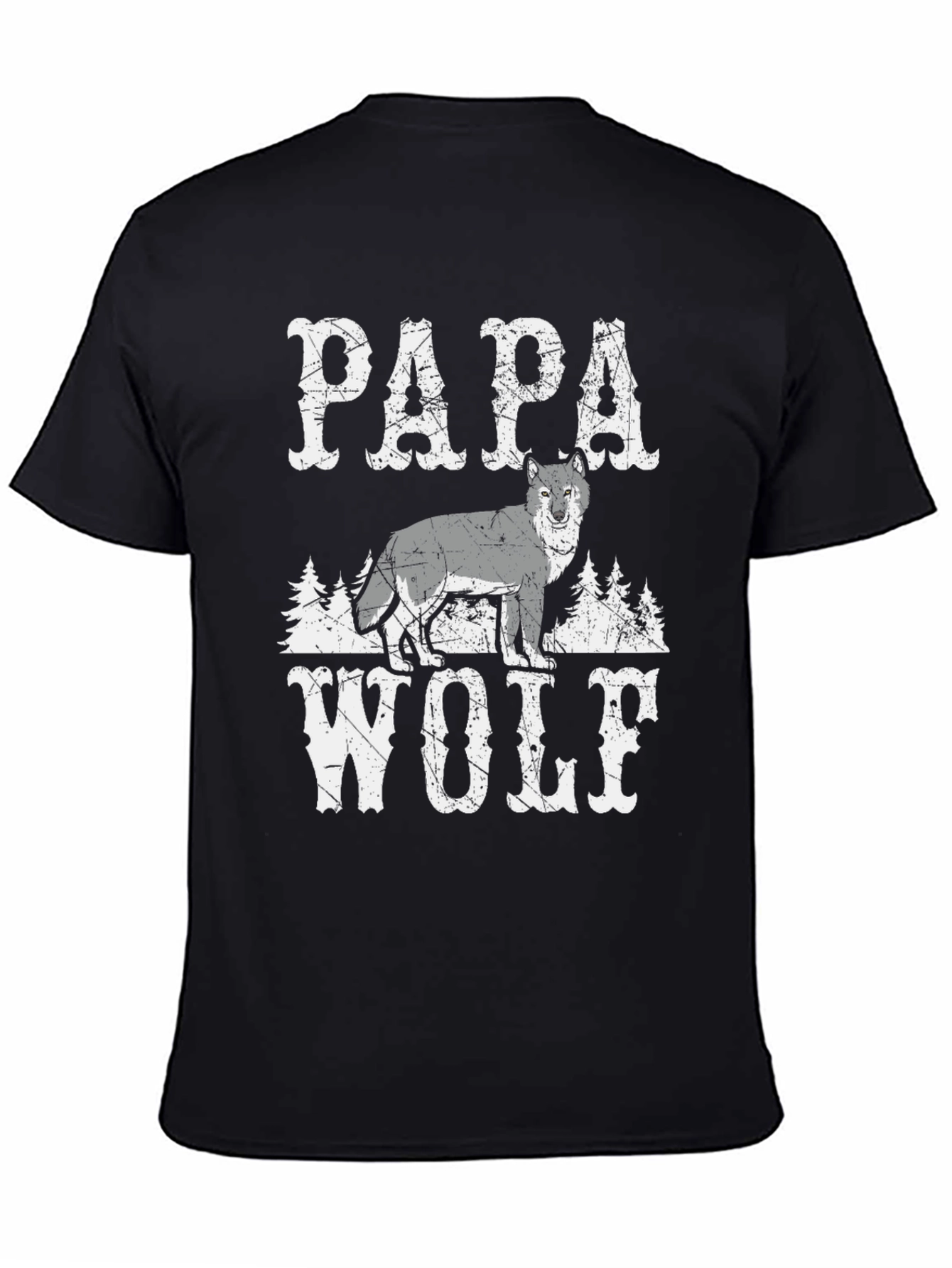 Papa Wolf Graphic Tee - Fathers Day