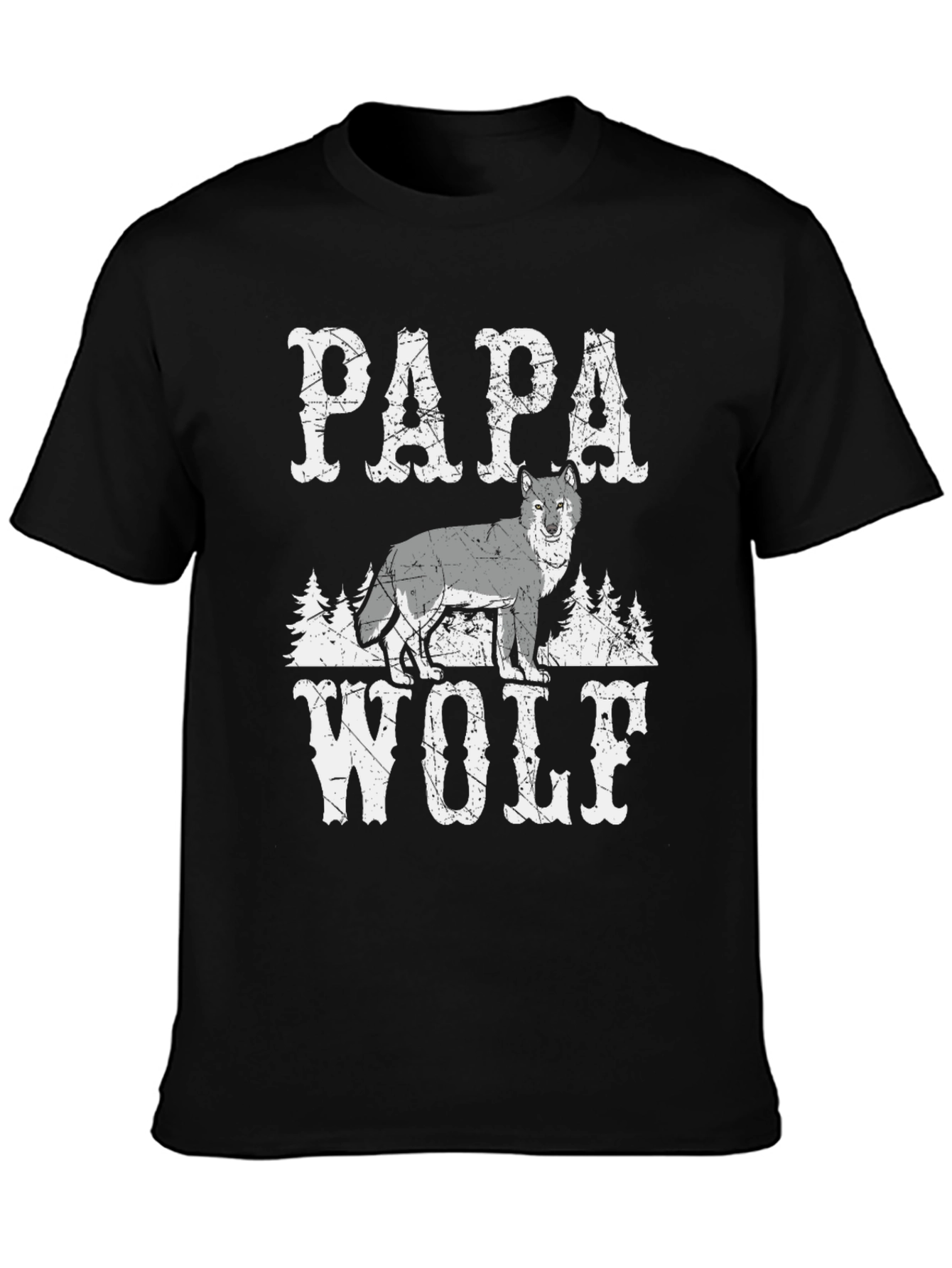 Papa Wolf Graphic Tee - Fathers Day