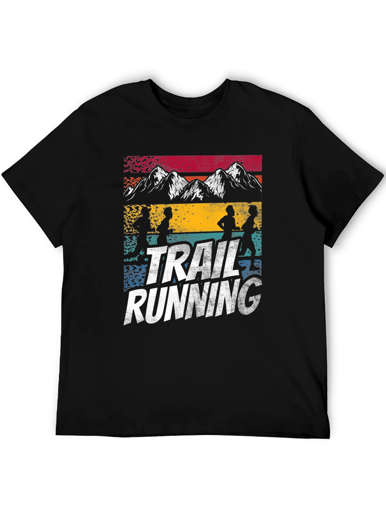 Trail Running T-Shirt - Mountain Design