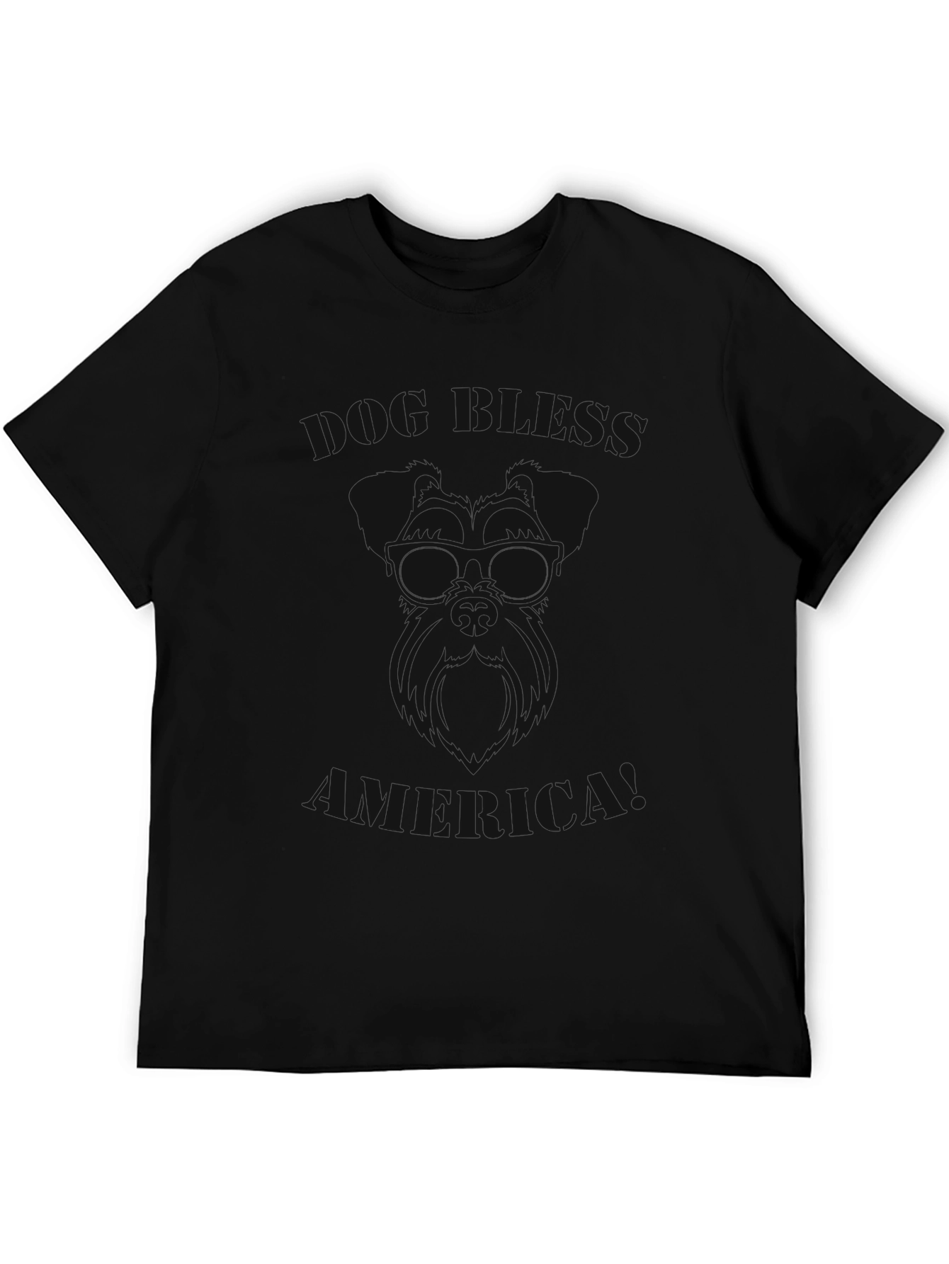 Black Graphic T-Shirt - Merica!