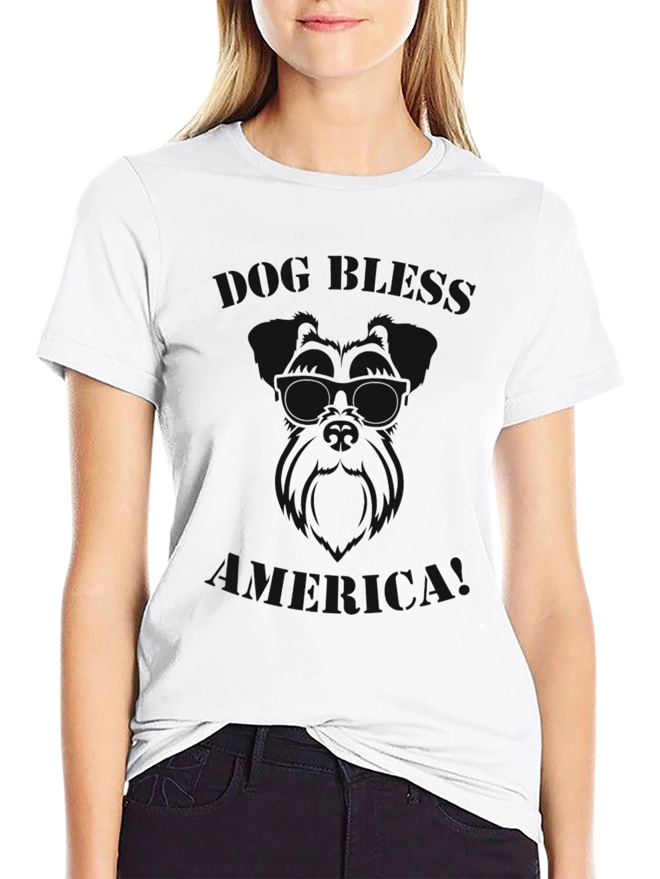 Black Graphic T-Shirt - Merica!
