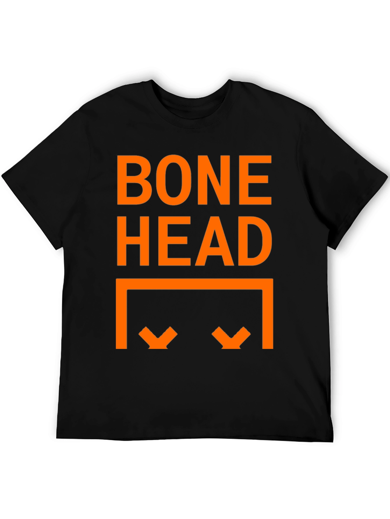 Bone Head Graphic T-Shirt - Black Tee