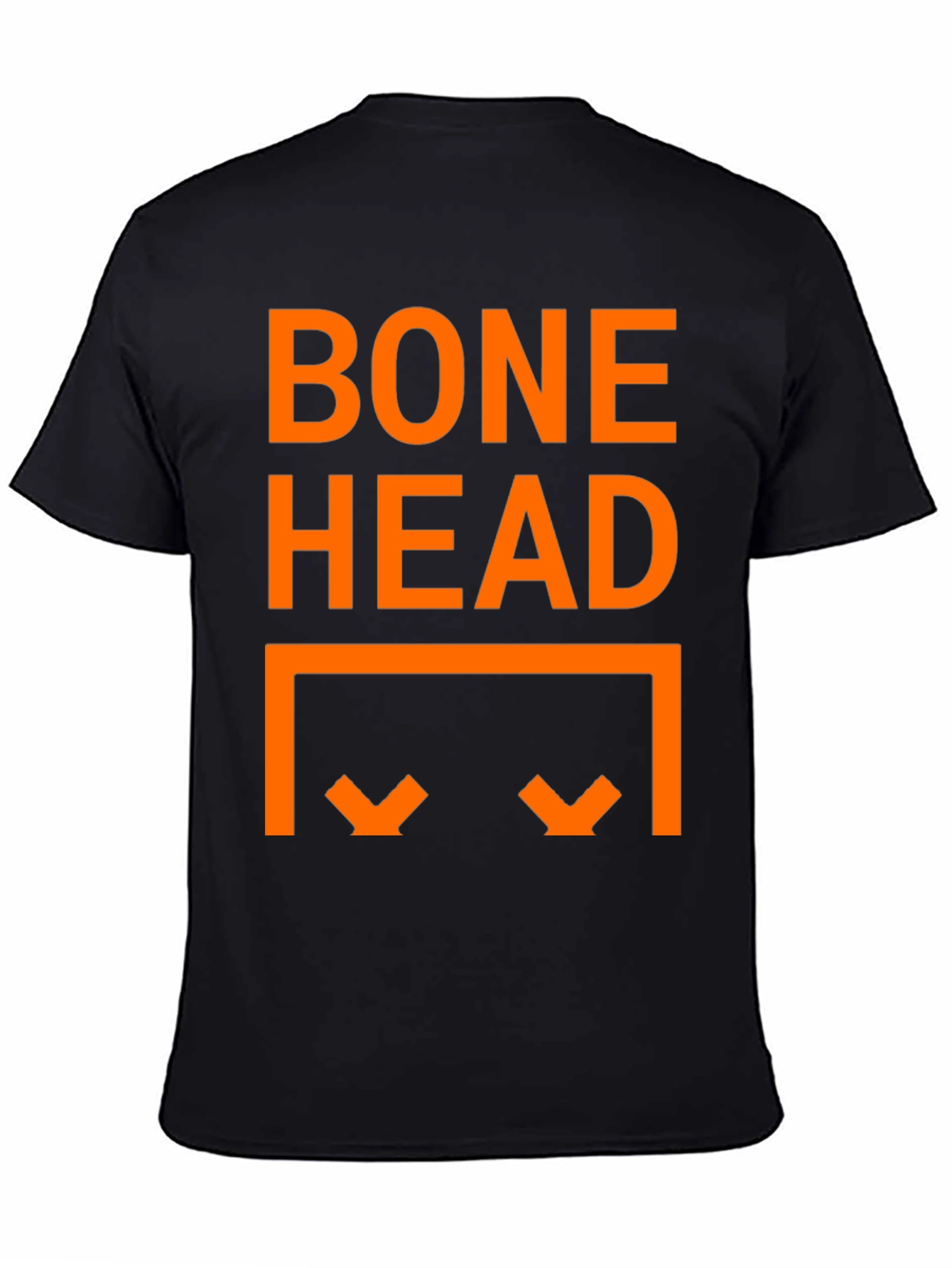 Bone Head Graphic T-Shirt - Black Tee