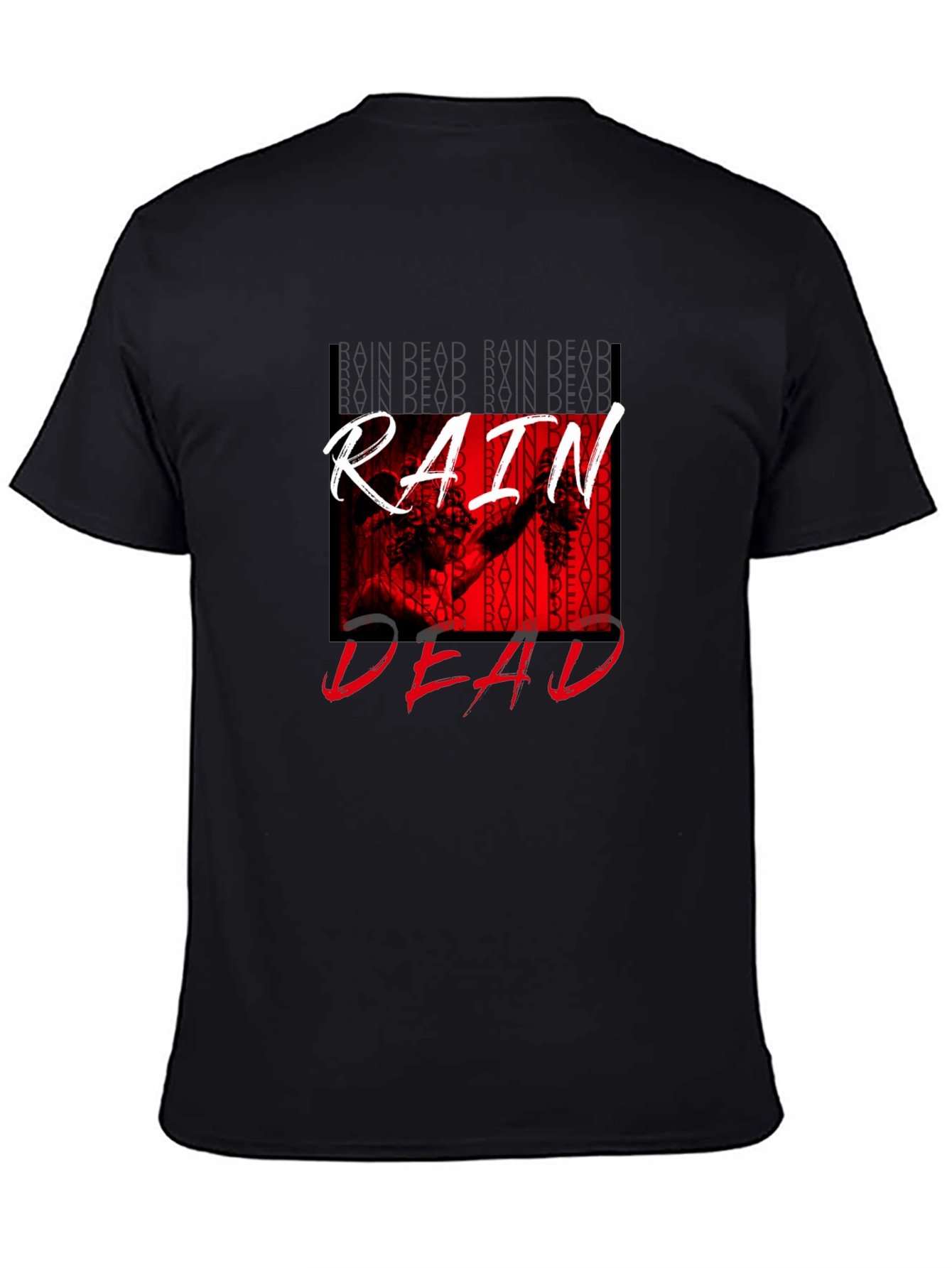 Rain Dead Graphic Tee - Stylish Black T-Shirt