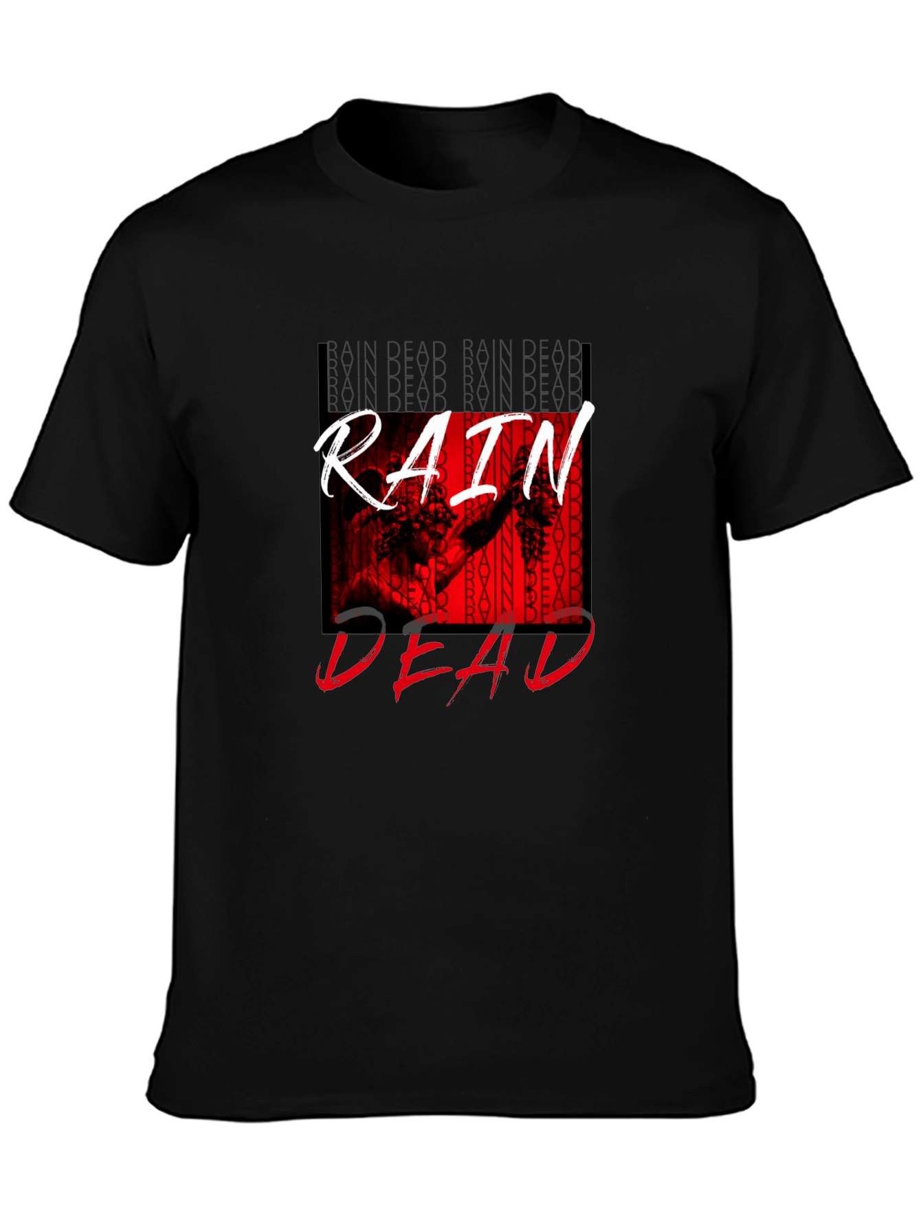 Rain Dead Graphic Tee - Stylish Black T-Shirt
