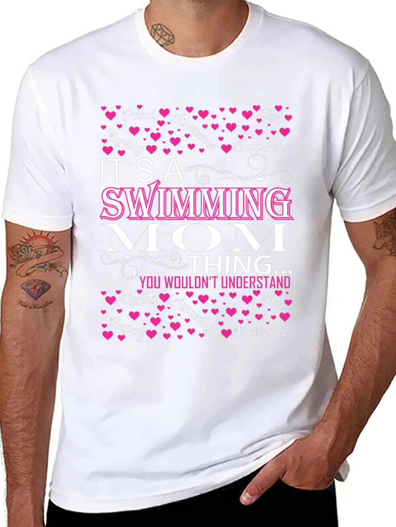 Swimming Mom T-Shirt - Its A Mom Thing