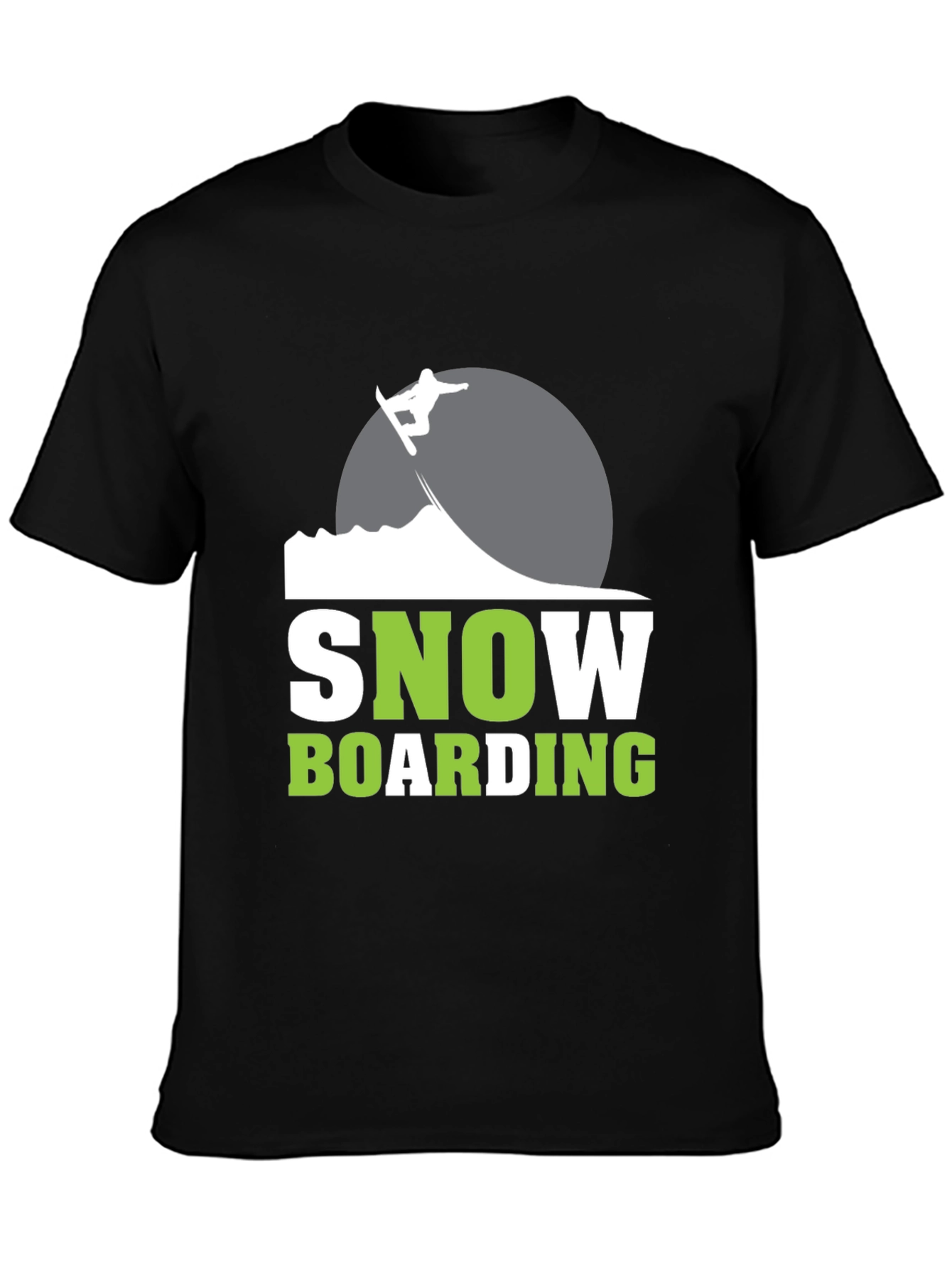 Snowboarding Graphic Tee - Stylish Activewear