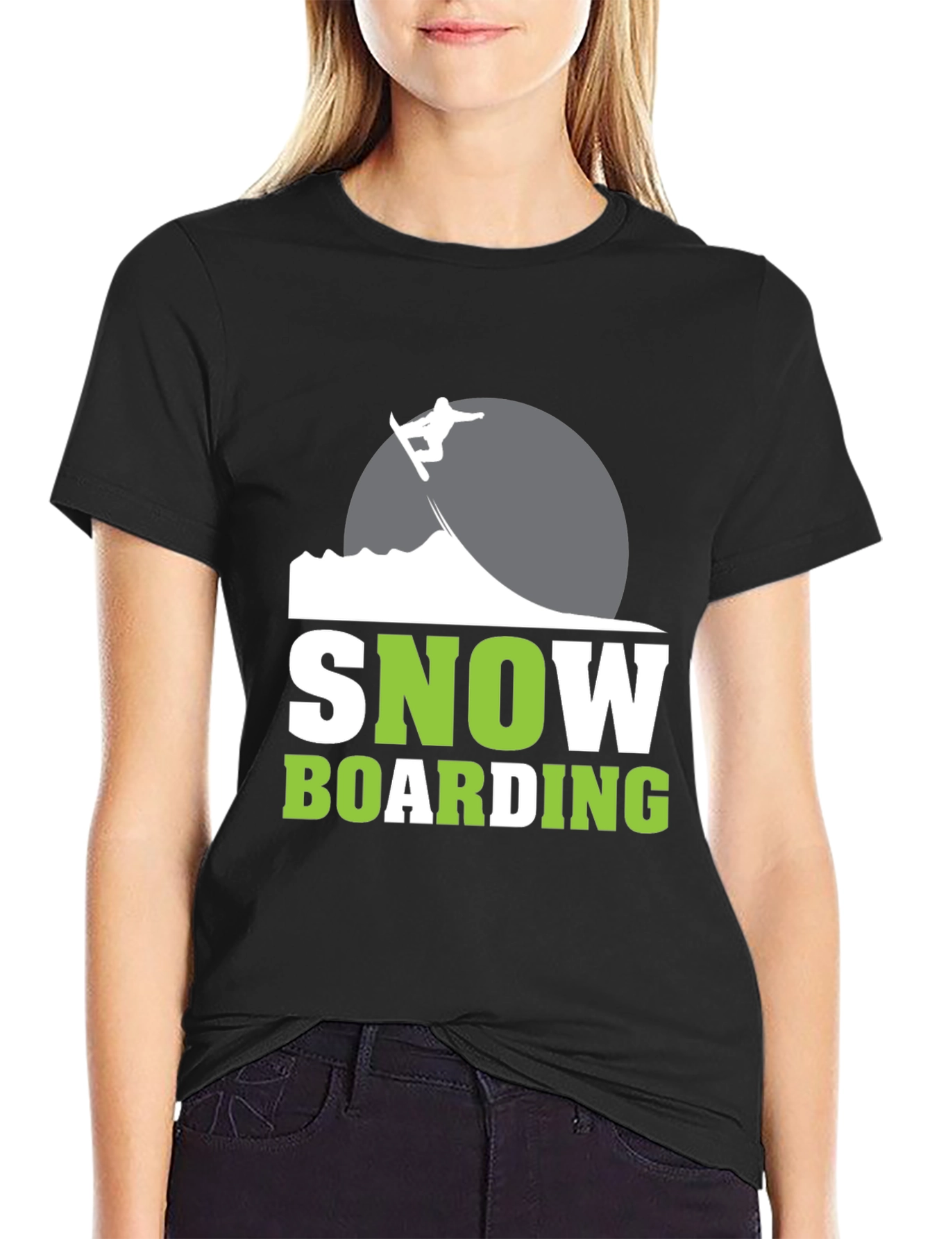 Snowboarding Graphic Tee - Stylish Activewear
