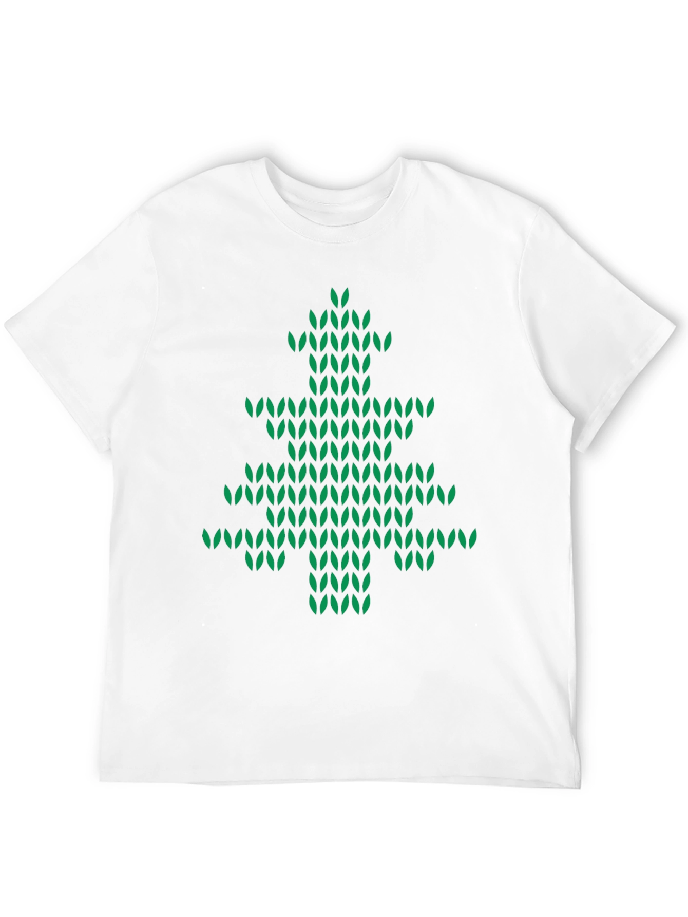 Christmas Tree Knit Style Tee