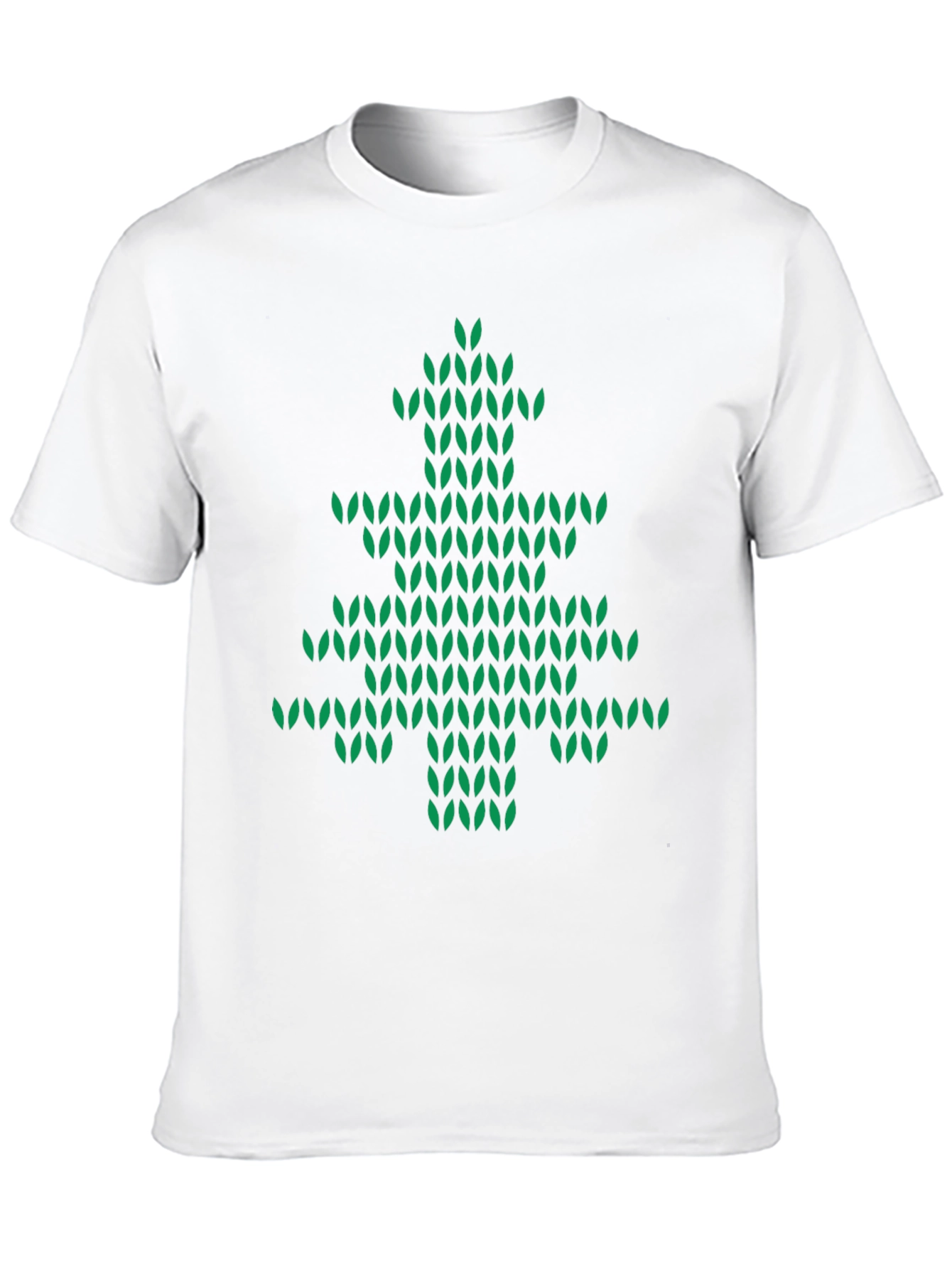 Christmas Tree Knit Style Tee