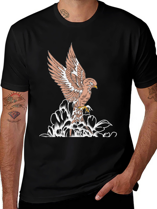 Eagle Graphic T-Shirt - Black
