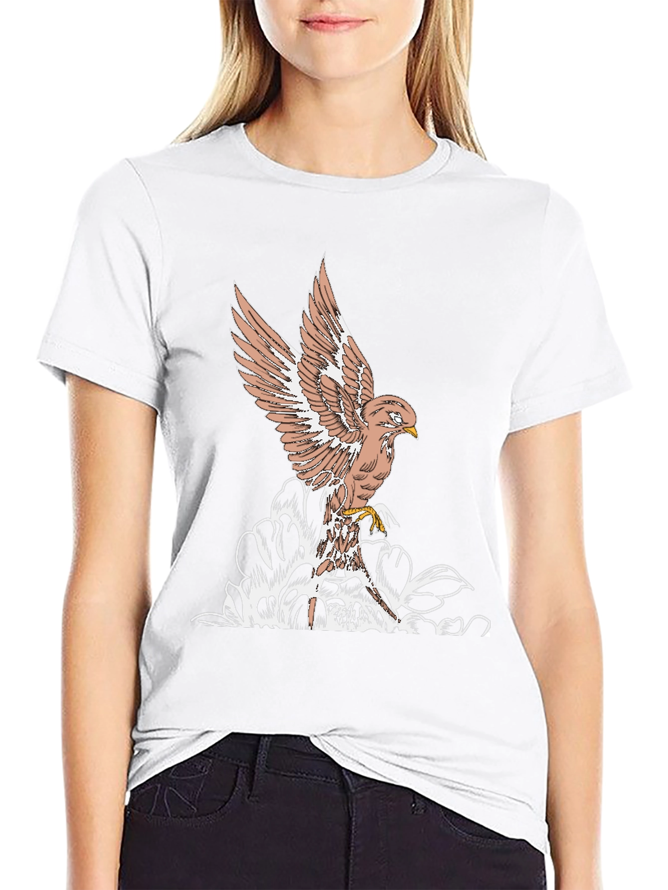Eagle Graphic T-Shirt - Black