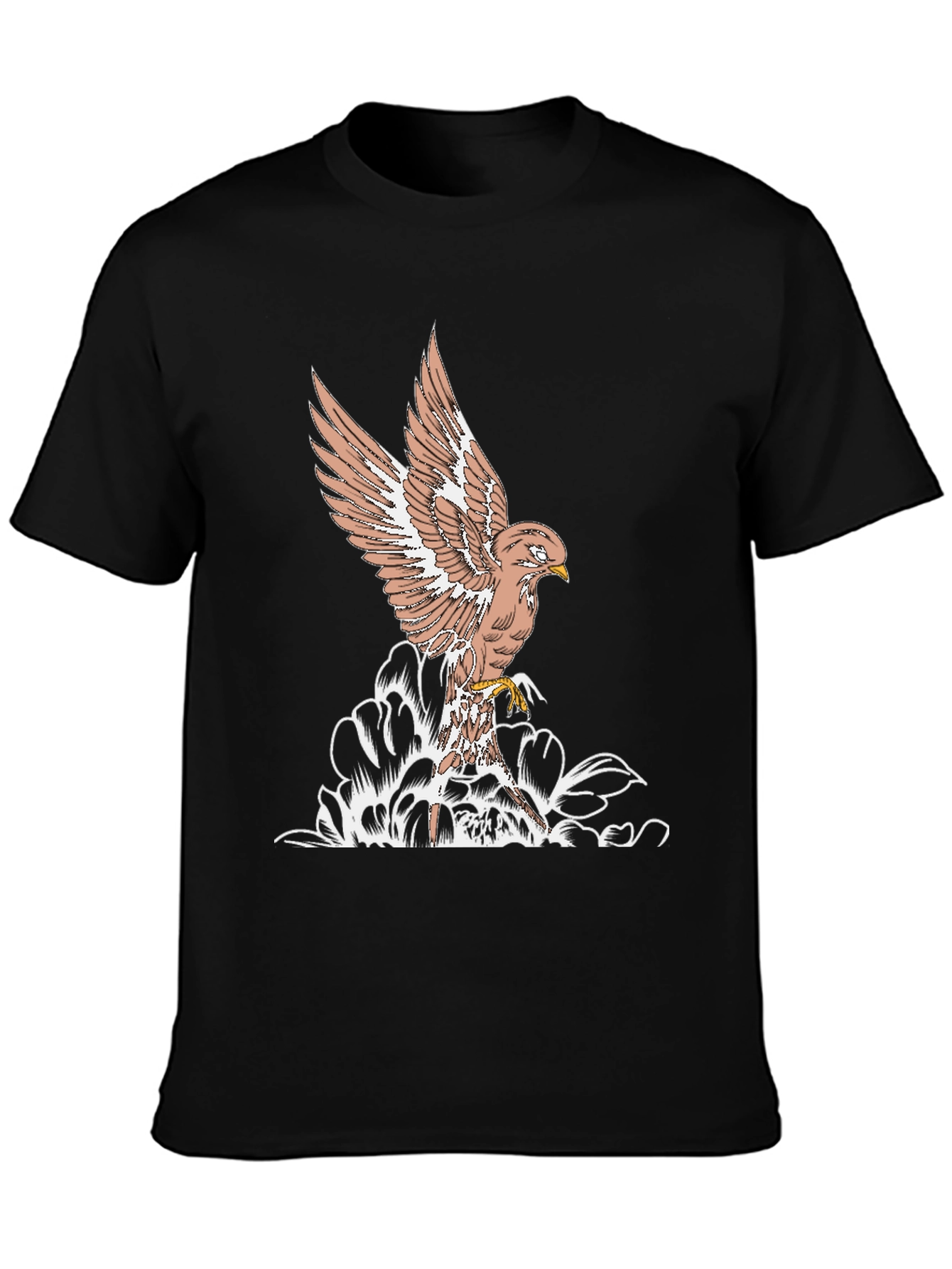 Eagle Graphic T-Shirt - Black