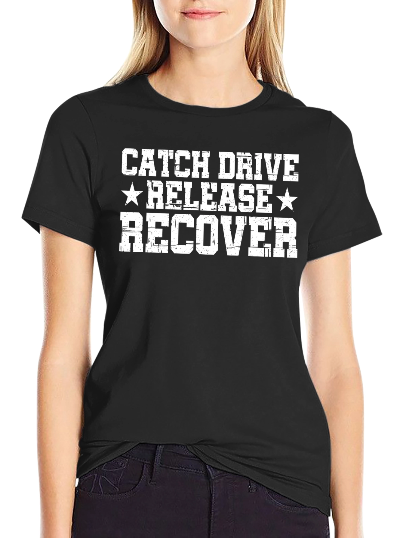 Catch Drive Release Recover Graphic T-Shirt