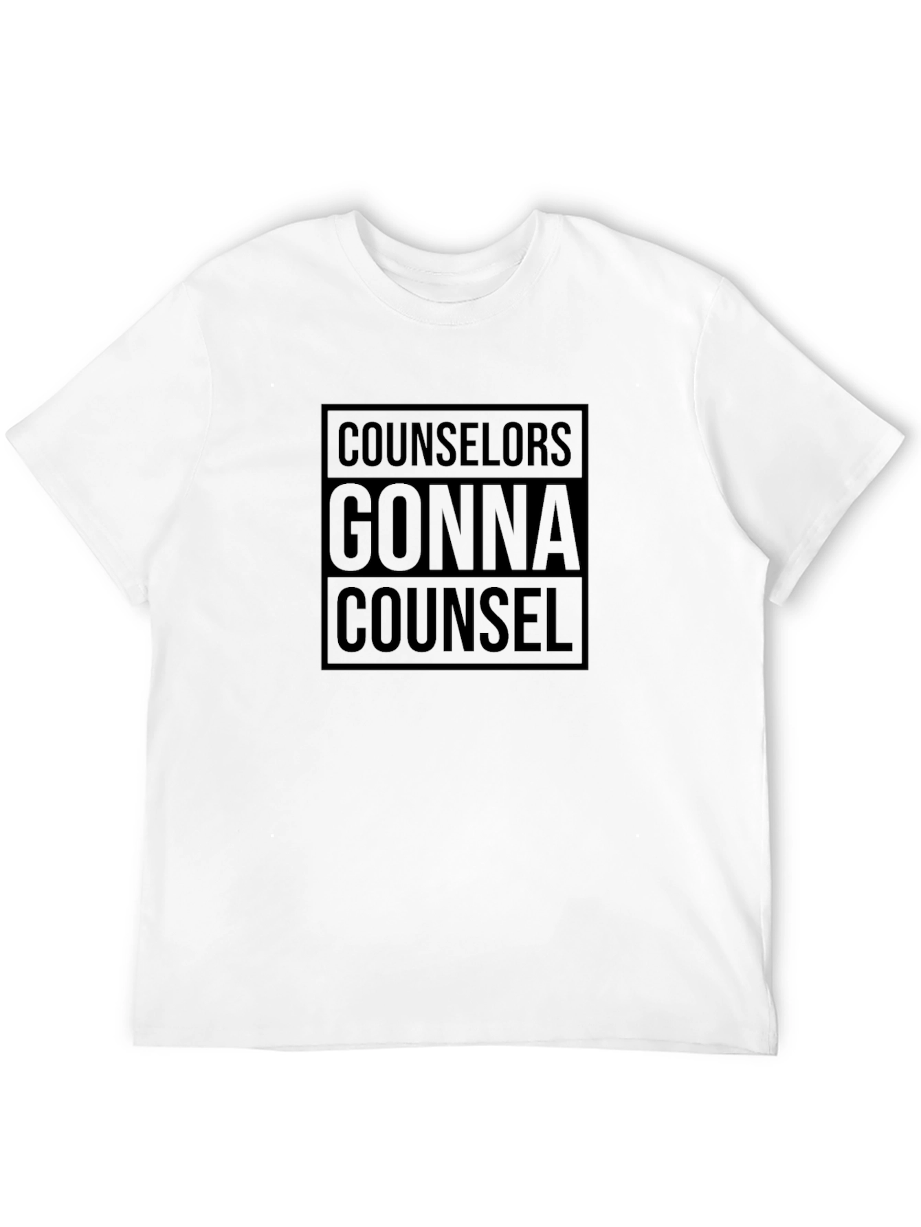 Counselors Gonna Counsel Black Graphic Tee