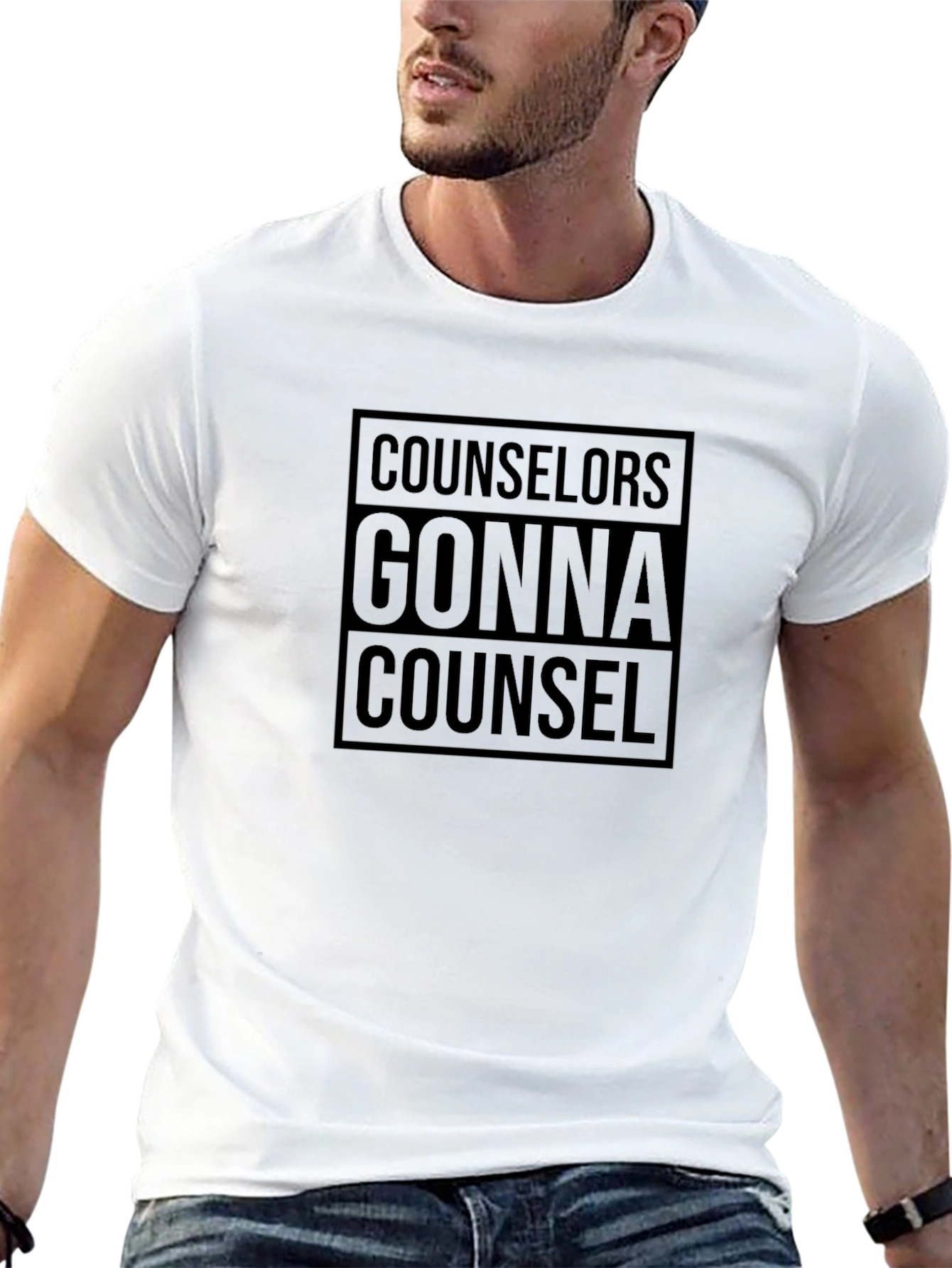 Counselors Gonna Counsel Black Graphic Tee