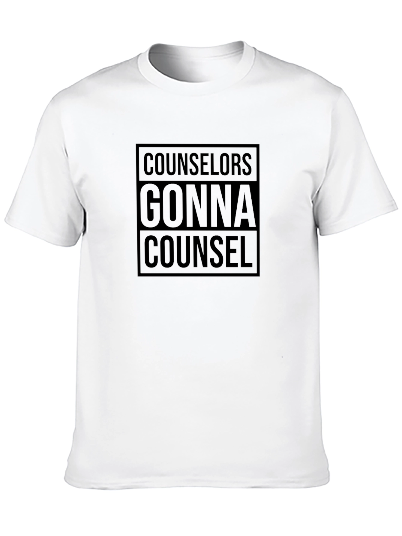 Counselors Gonna Counsel Black Graphic Tee